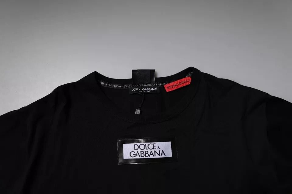 DGMILLENNIALS Cotton Crew Neck Men's T-shirt - Dolce & Gabbana - Modalova