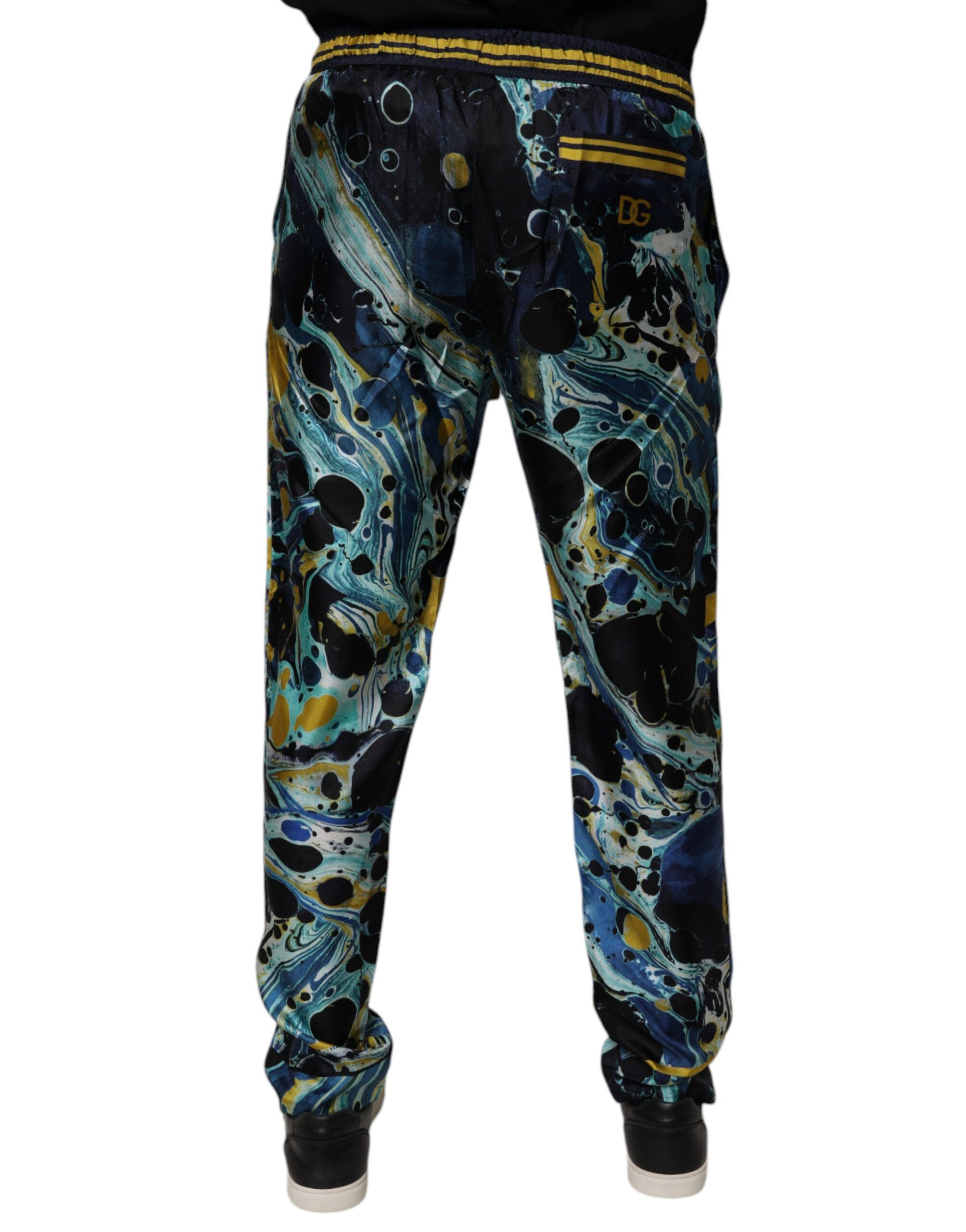 Marble Print Jogger SweatMen's Men's Pants - Dolce & Gabbana - Modalova