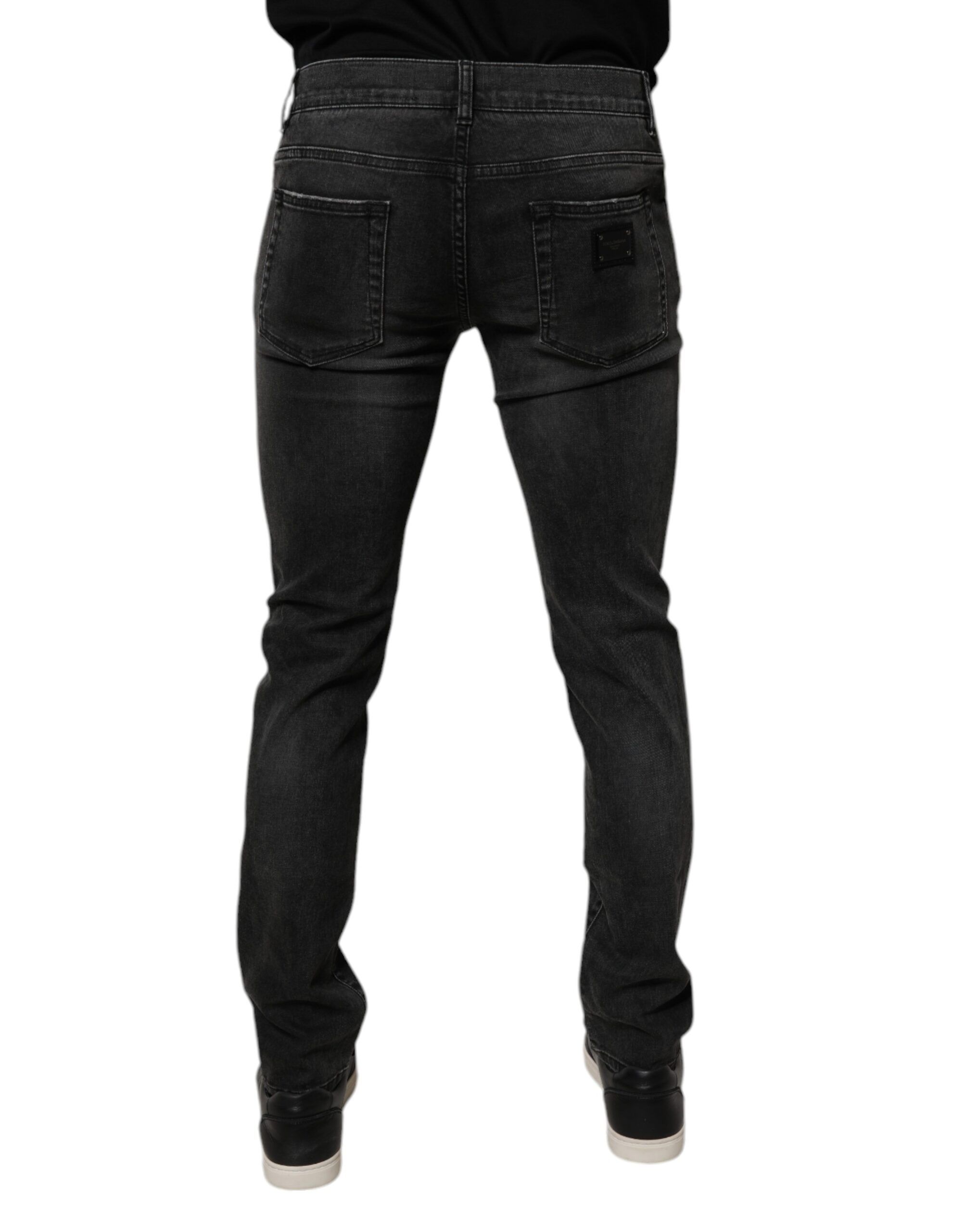 Cotton Stretch Skinny Men Denim Men's Jeans - Dolce & Gabbana - Modalova