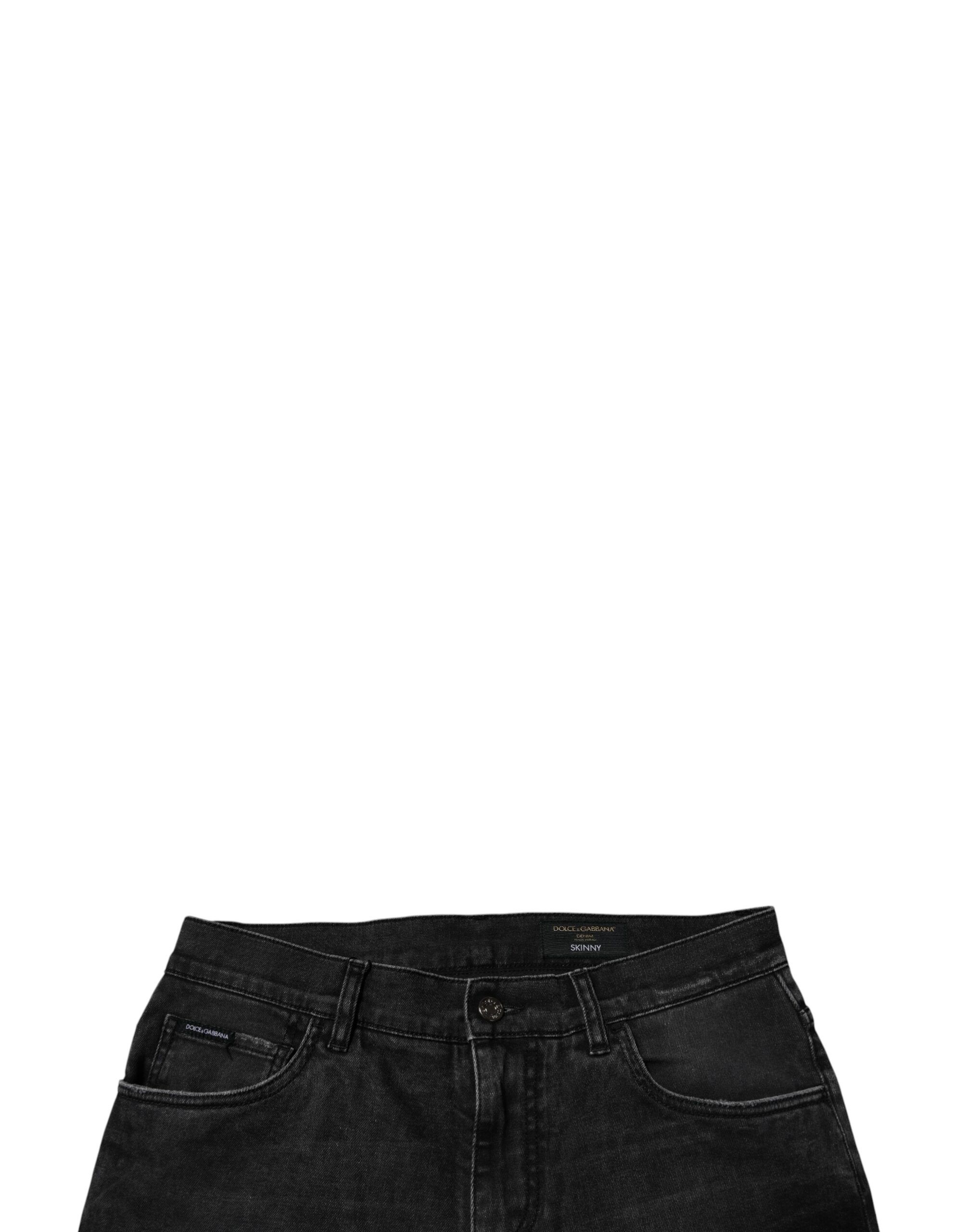 Cotton Stretch Skinny Men Denim Men's Jeans - Dolce & Gabbana - Modalova