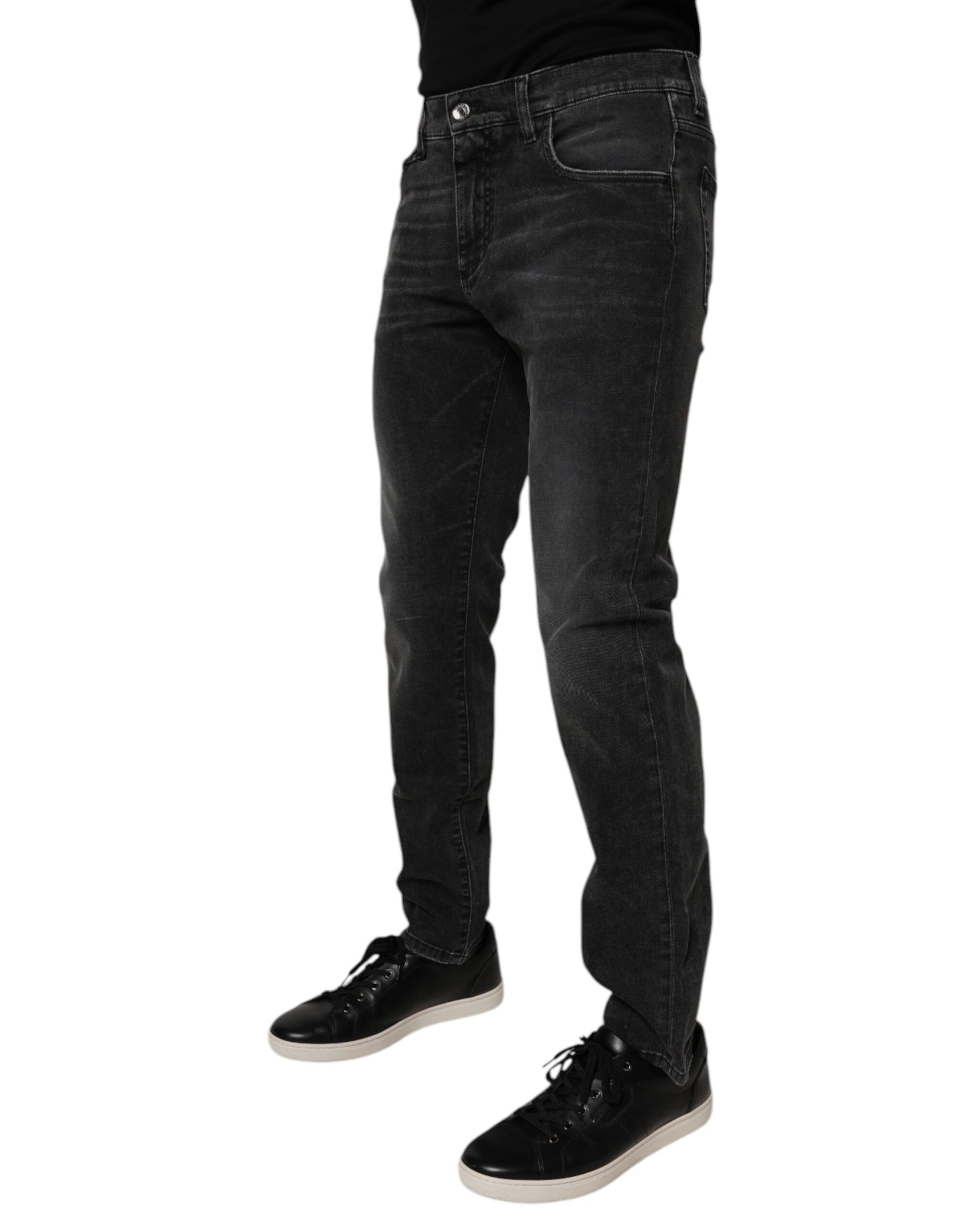 Cotton Stretch Skinny Men Denim Men's Jeans - Dolce & Gabbana - Modalova