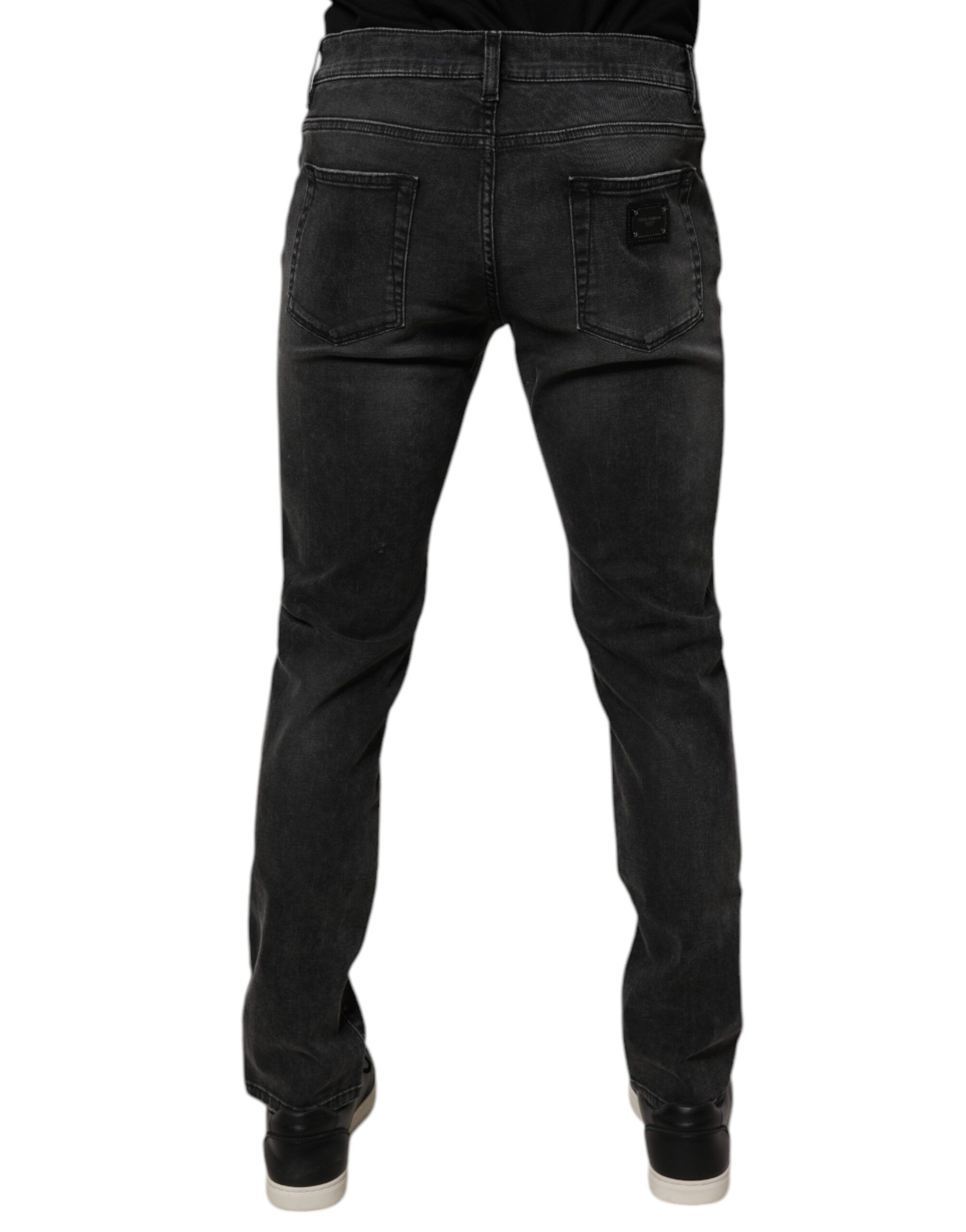 Cotton Stretch Skinny Men Denim Men's Jeans - Dolce & Gabbana - Modalova
