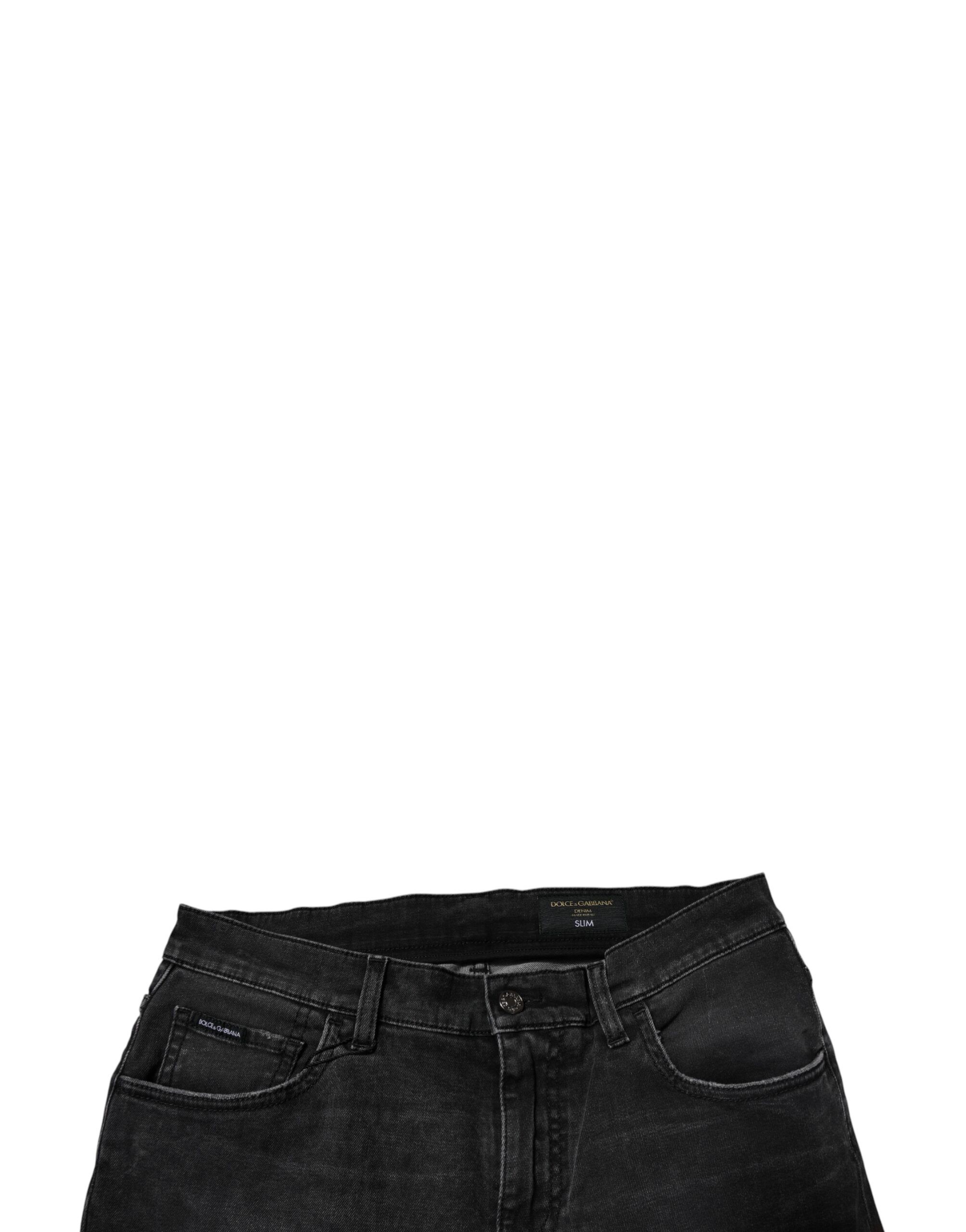 Cotton Stretch Skinny Men Denim Men's Jeans - Dolce & Gabbana - Modalova