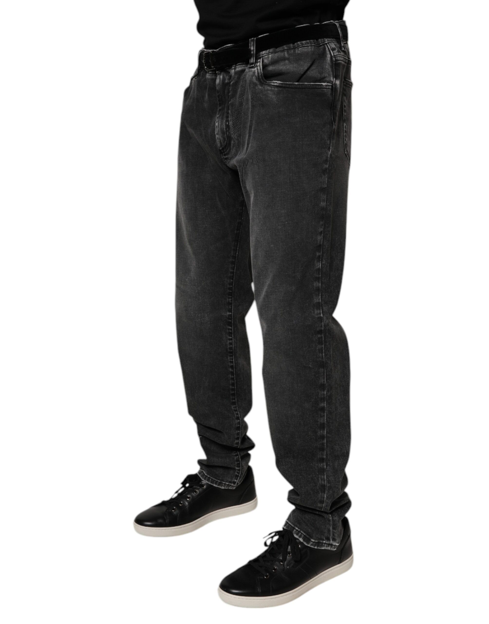 Cotton Stretch Skinny Men Denim Men's Jeans - Dolce & Gabbana - Modalova