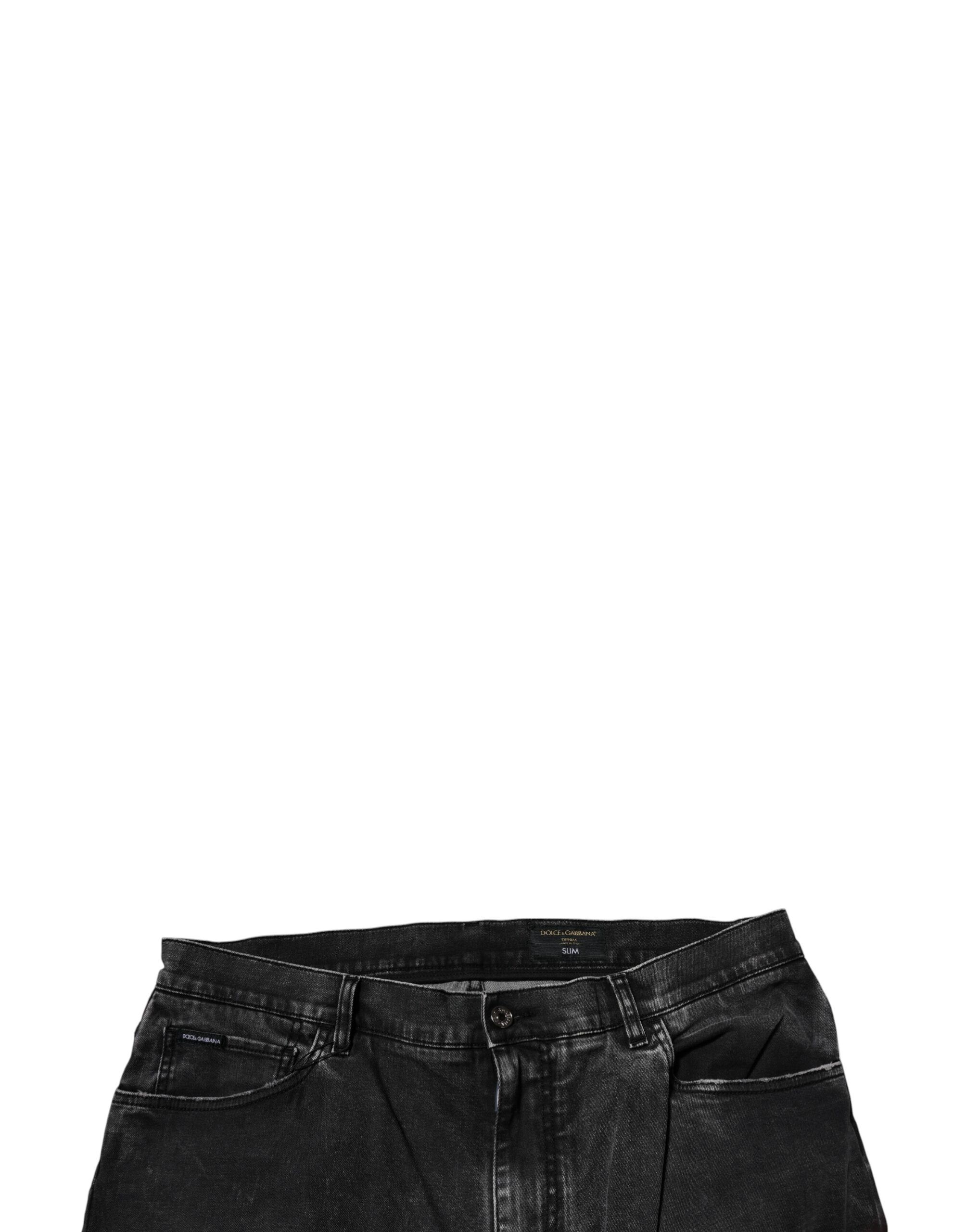 Cotton Stretch Skinny Men Denim Men's Jeans - Dolce & Gabbana - Modalova