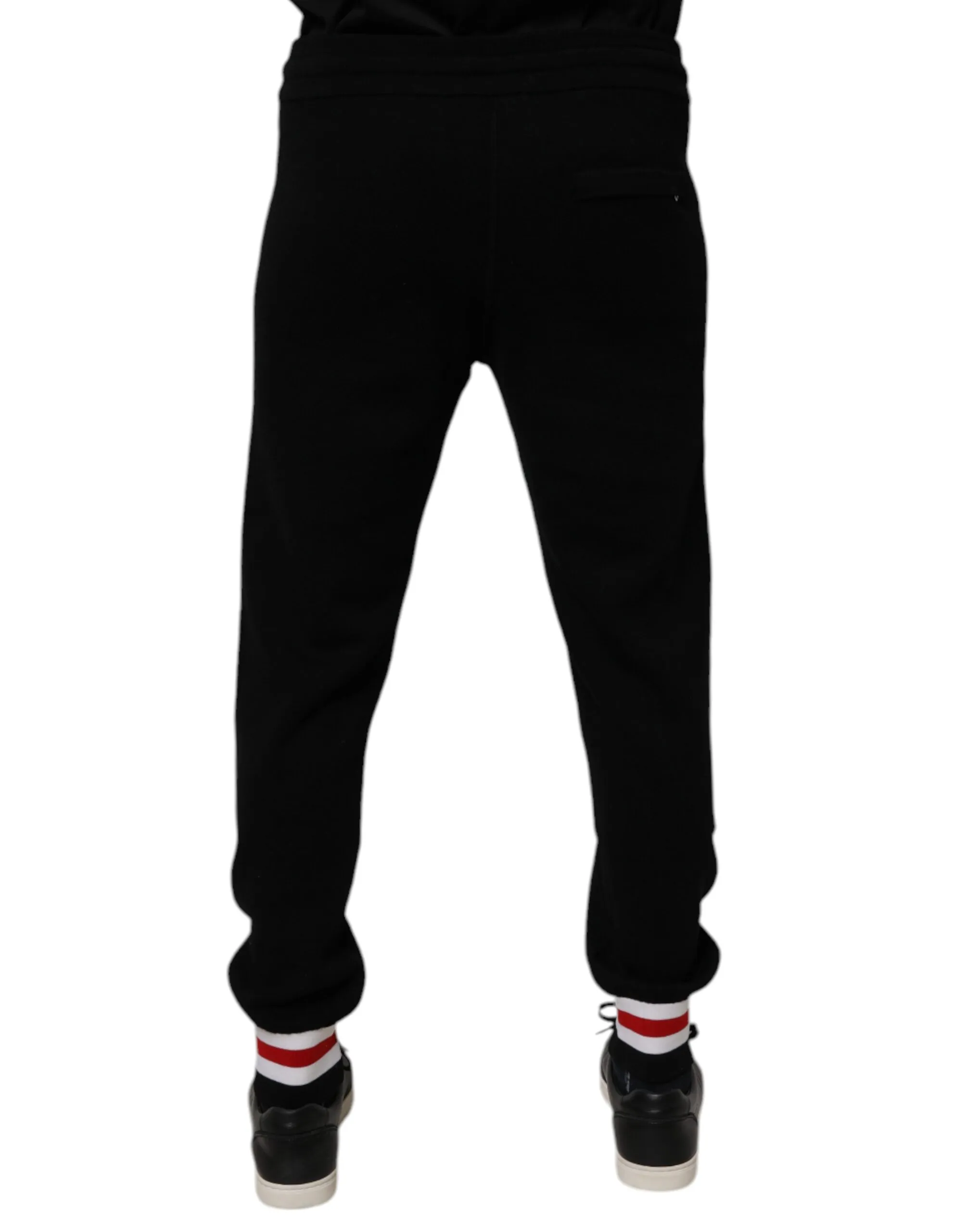 Wool Mid Waist Jogger SweatMen's Men's Pants - Dolce & Gabbana - Modalova