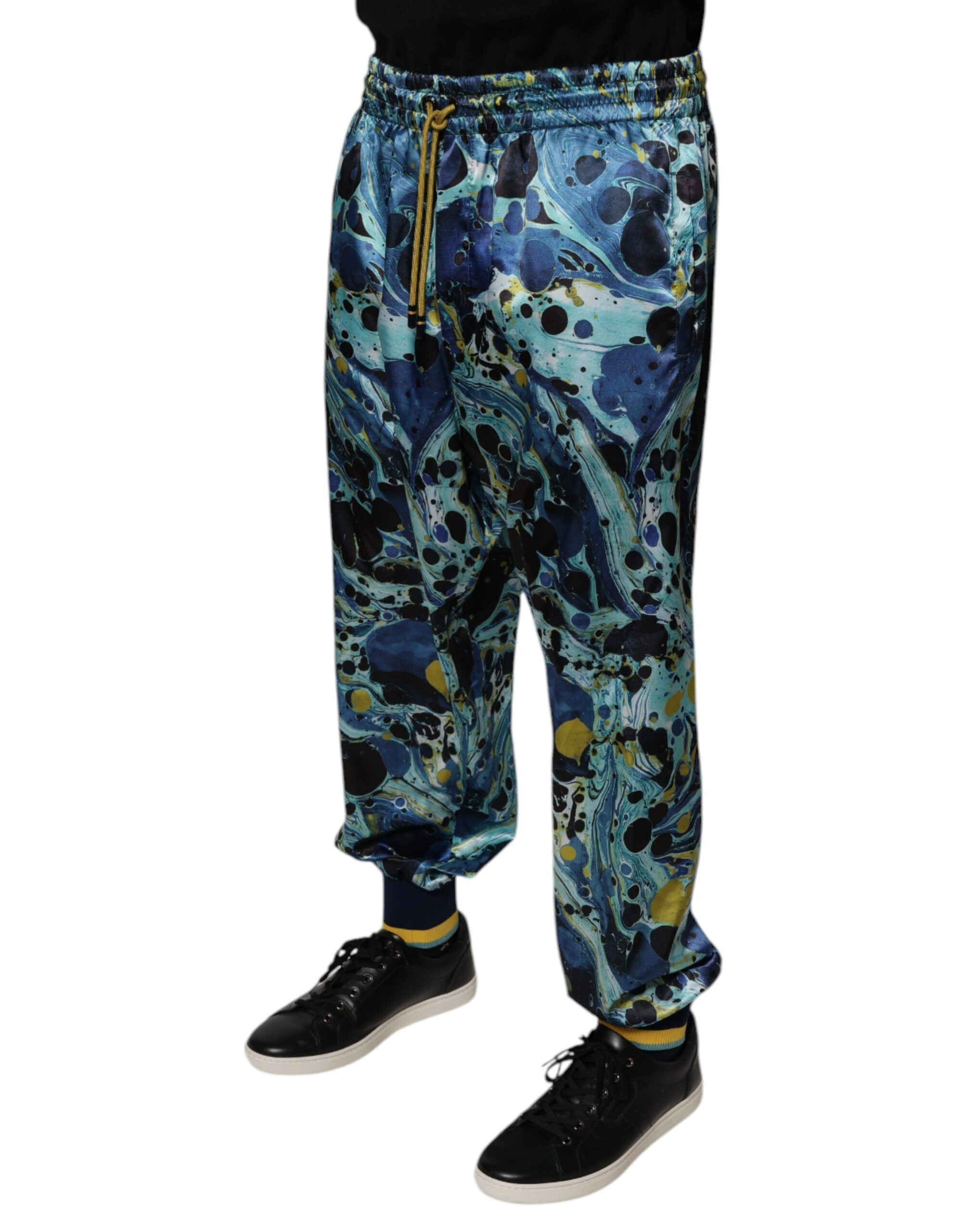 Marble Print Jogger Men SweatMen's Men's Pants - Dolce & Gabbana - Modalova