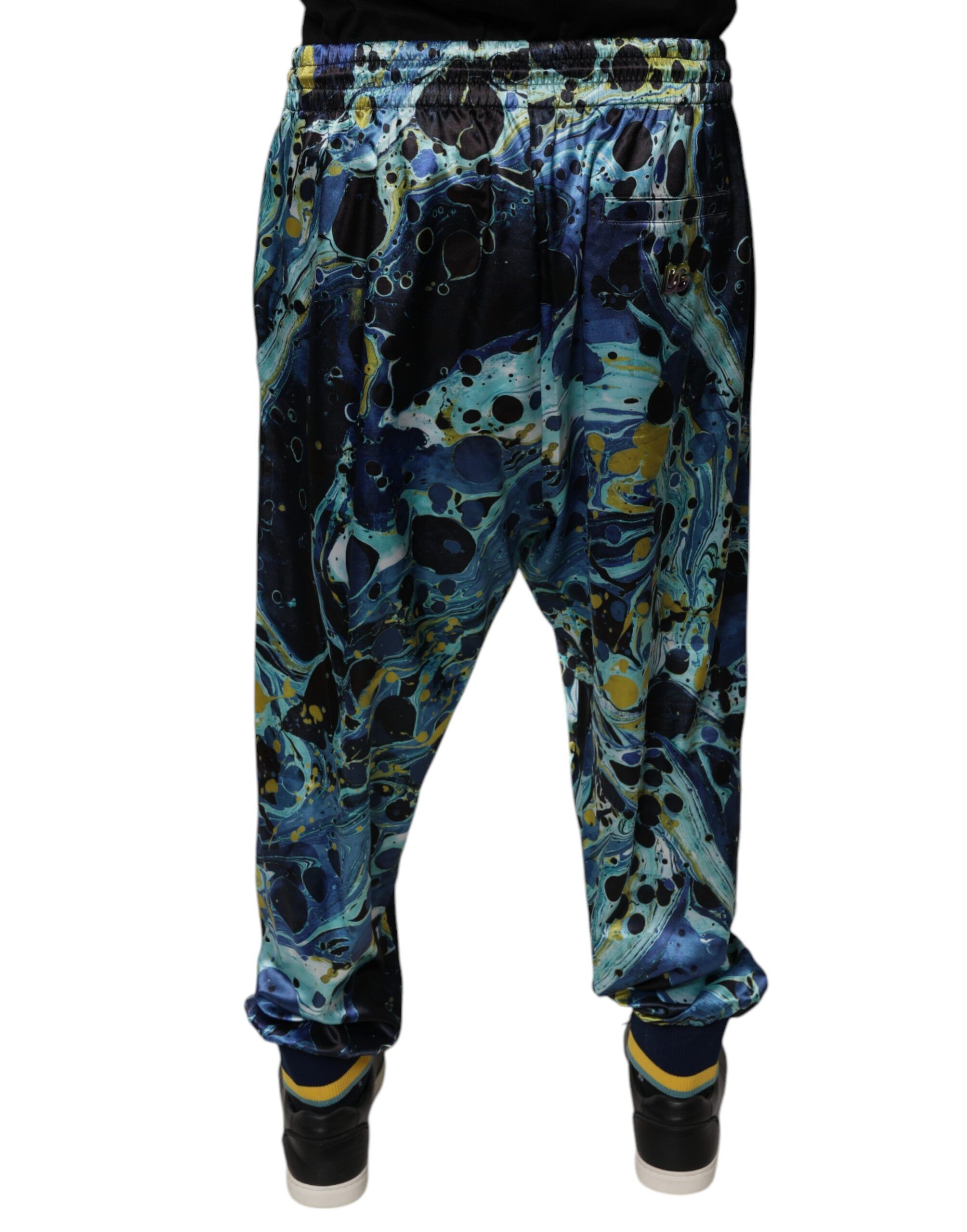 Marble Print Jogger Men SweatMen's Men's Pants - Dolce & Gabbana - Modalova