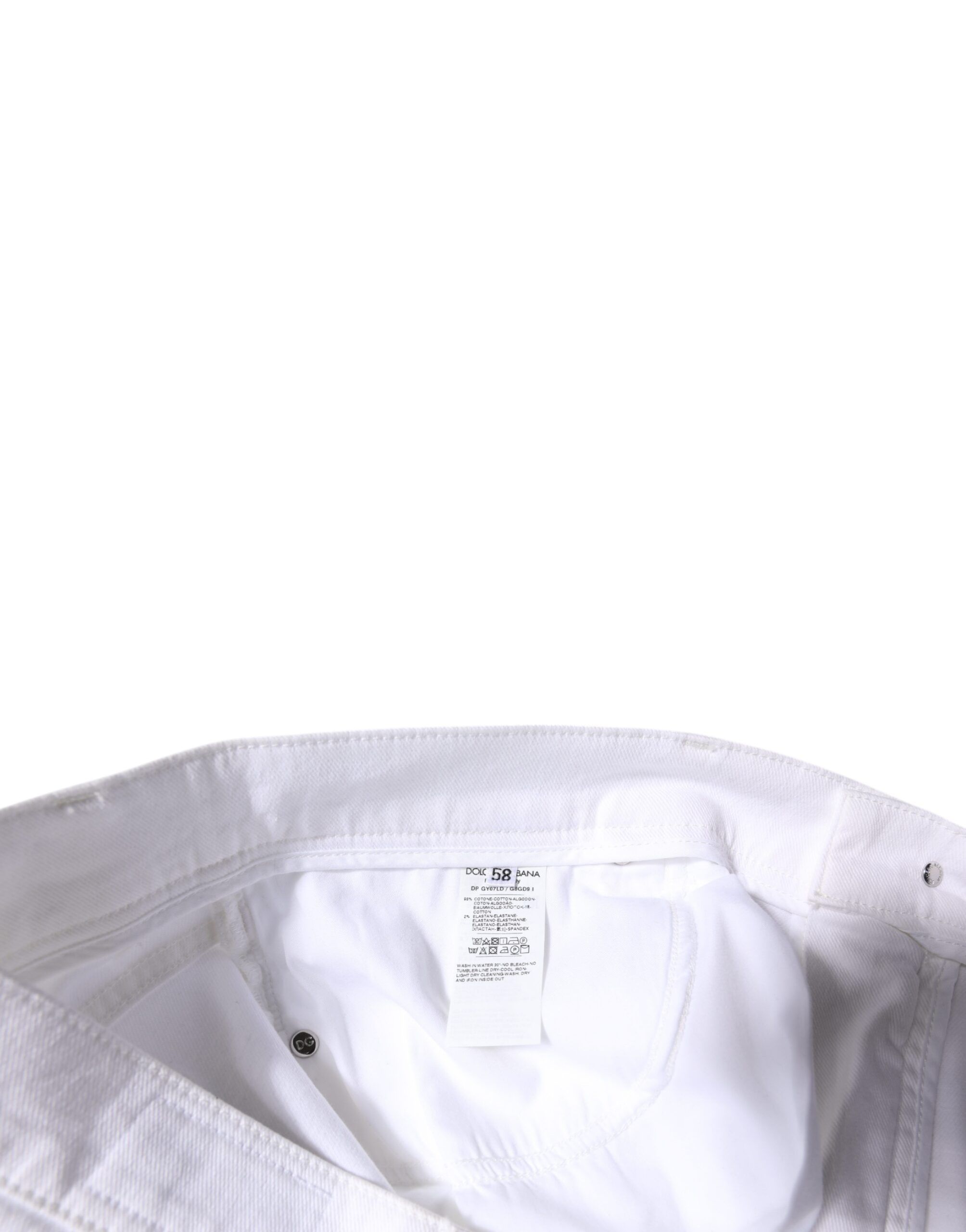 Cotton Stretch Skinny Men Denim Men's Jeans - Dolce & Gabbana - Modalova