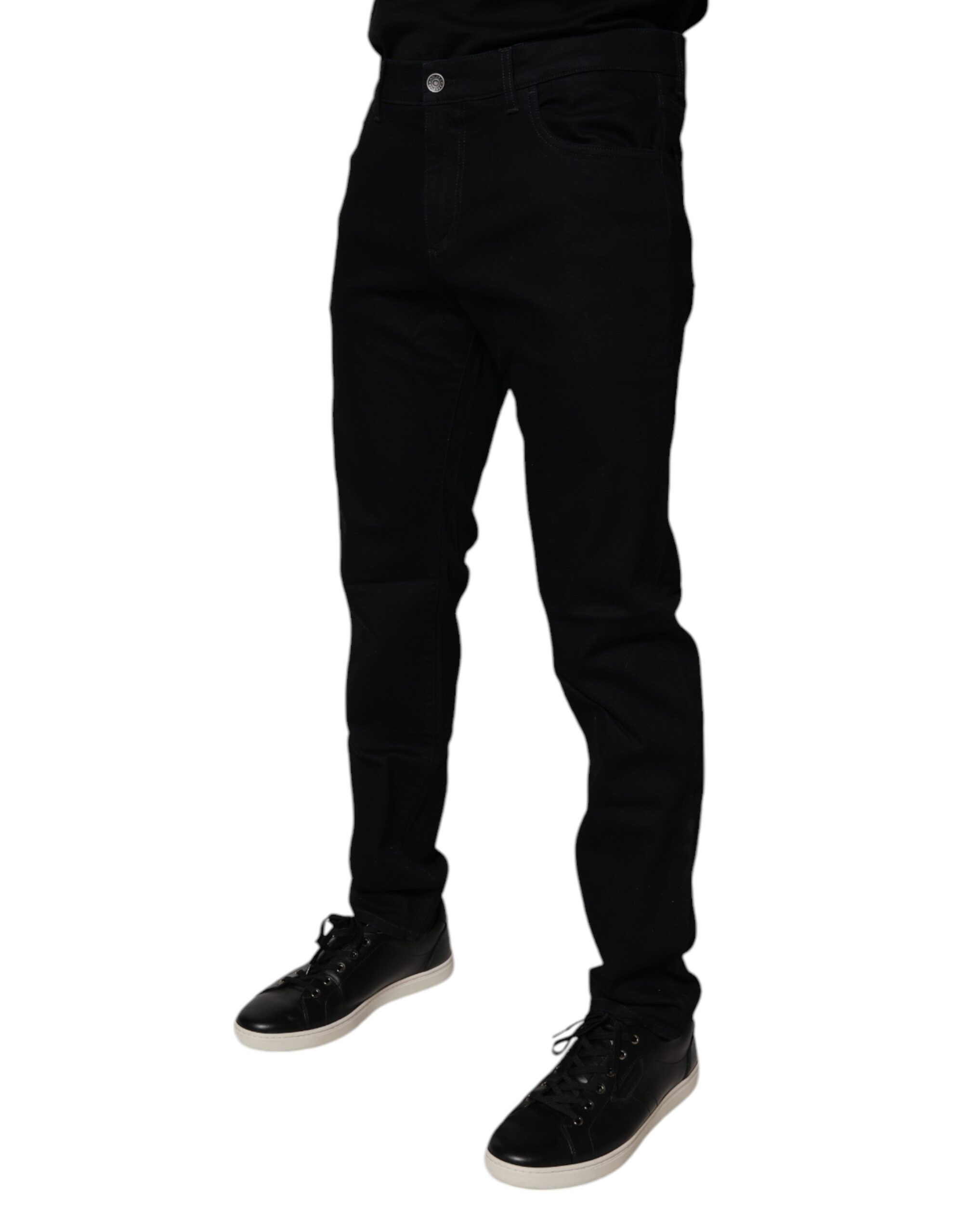Cotton Stretch Slim Fit Men Denim Men's Jeans - Dolce & Gabbana - Modalova