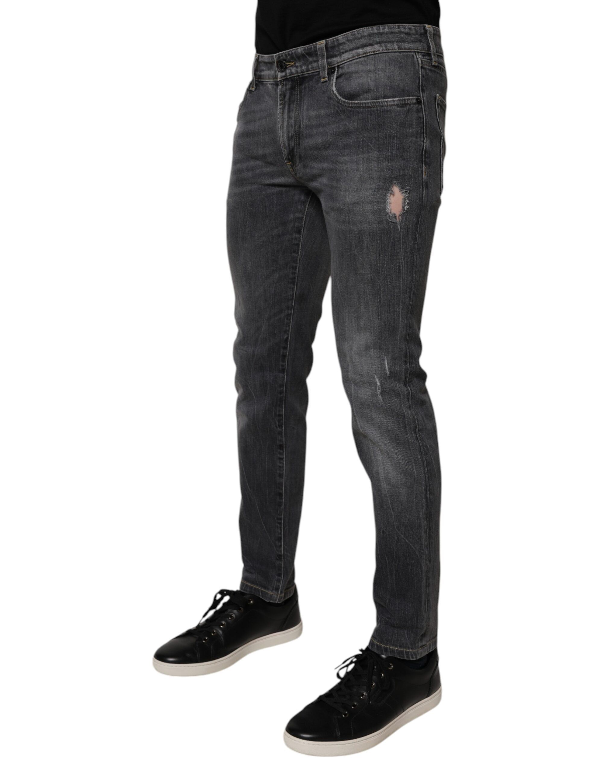 Washed Cotton Skinny Men Denim Men's Jeans (Pre-Owned) - Dolce & Gabbana - Modalova