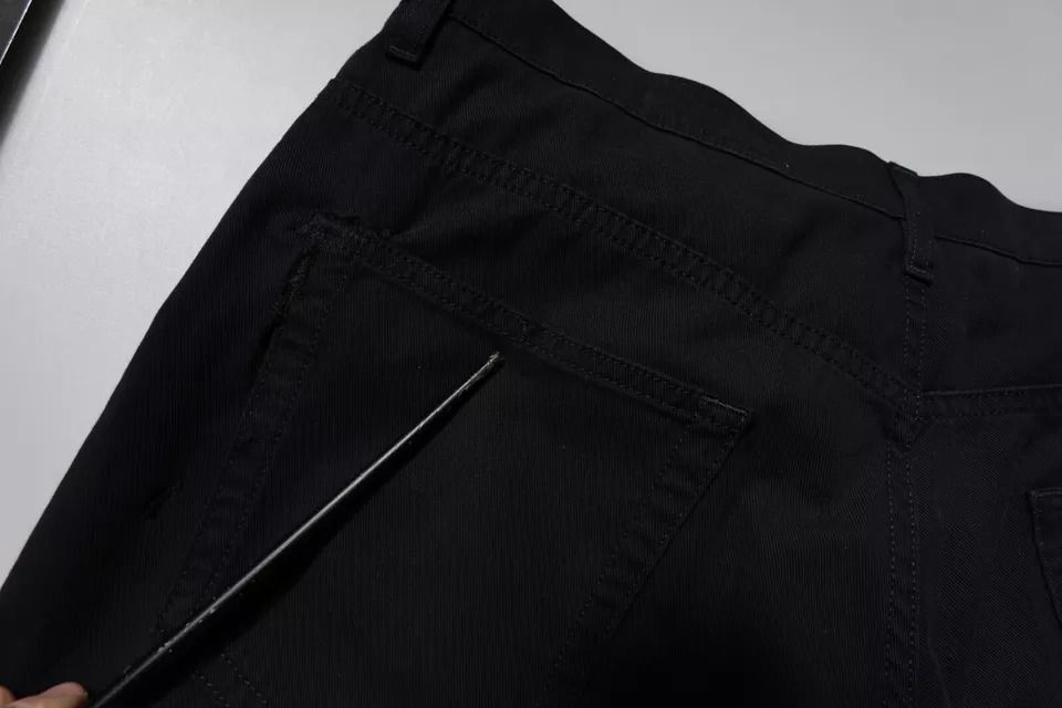 Dark Cotton Stretch Loose Men Denim Men's Jeans (Pre-Owned) - Dolce & Gabbana - Modalova