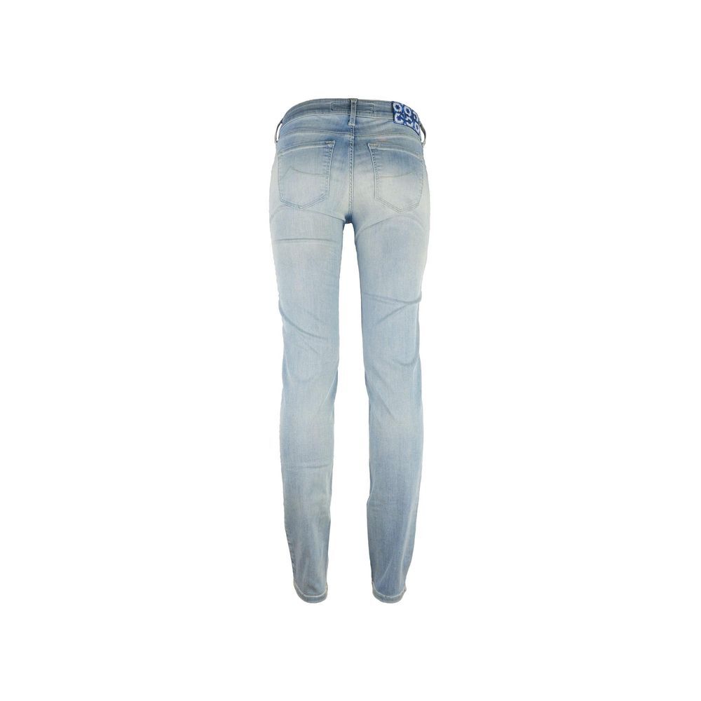 Cotton Straight-Leg Women's Jeans - Jacob Cohen - Modalova