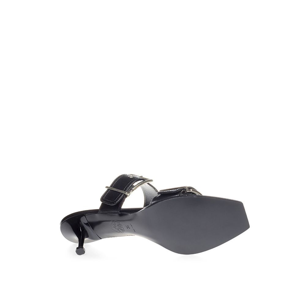 Leather Stiletto Heel Women's Sandals - Alexander McQueen - Modalova