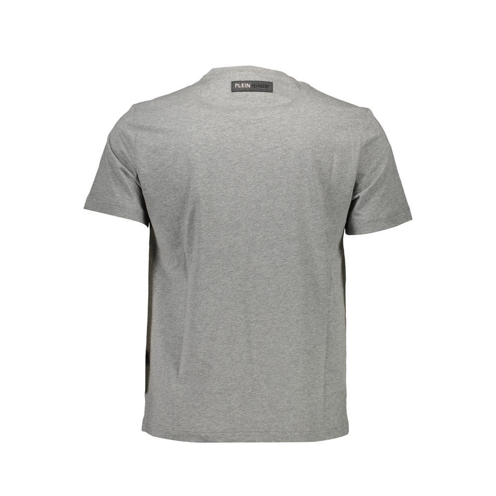 Grigio Cotton Men's Men's T-Shirt - Plein Sport - Modalova