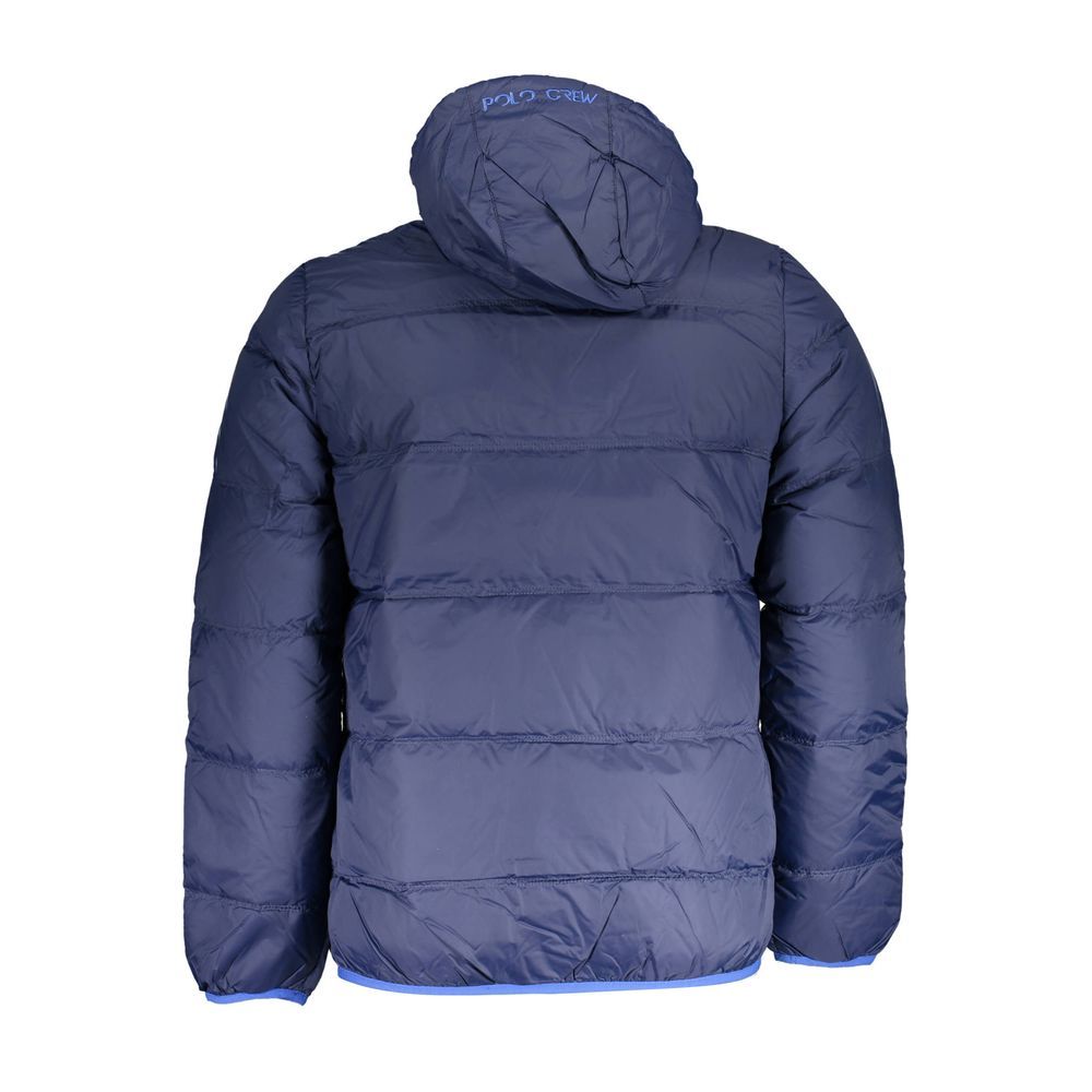 Blu Polyamide Men's Men's Jacket - La Martina - Modalova