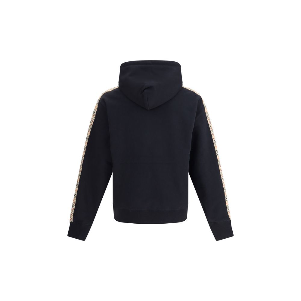 Burberry Check trim Men's Hoodie - Burberry - Modalova