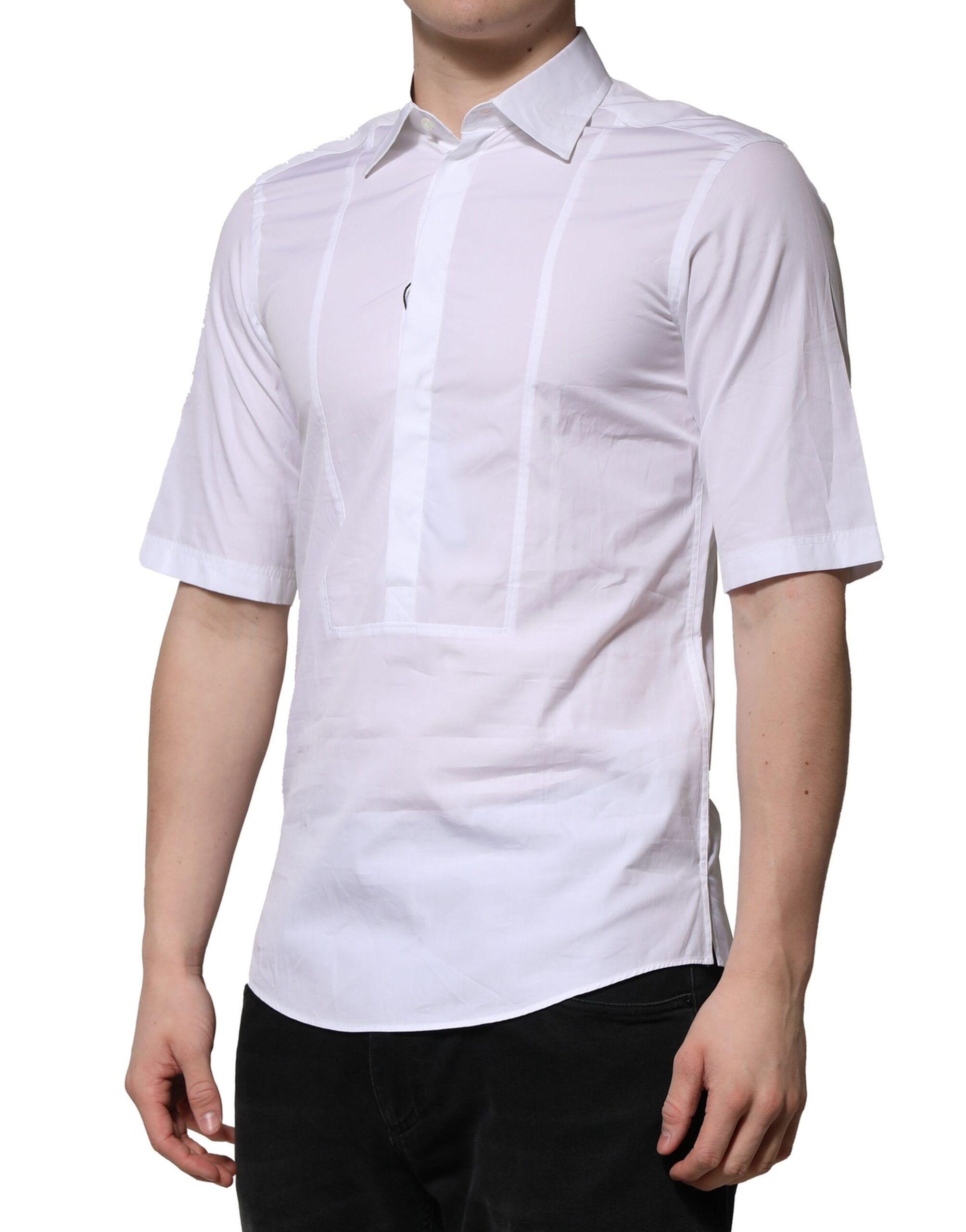 Cotton Short Sleeves Men Formal Men's Shirt (Pre-Owned) - Dolce & Gabbana - Modalova