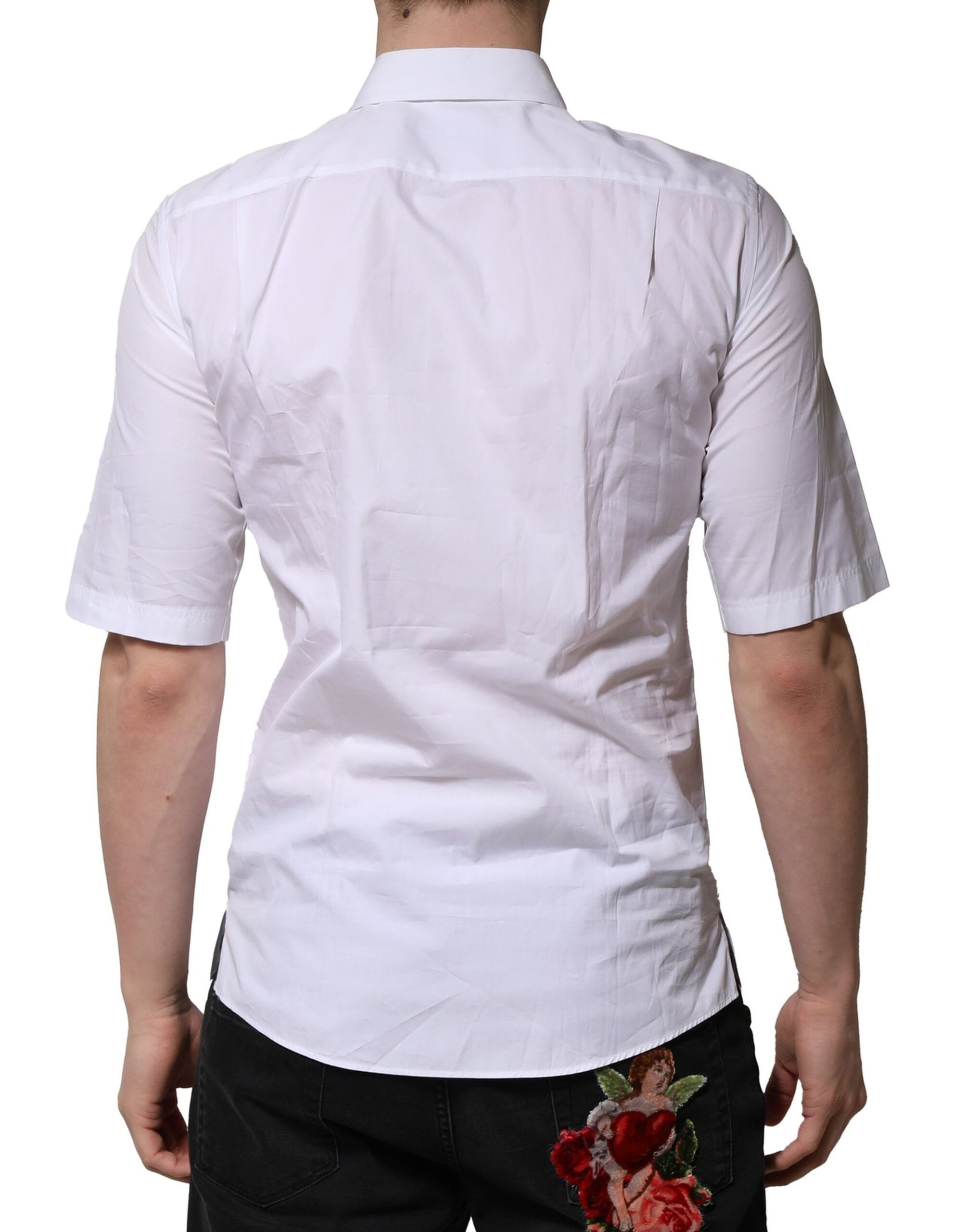 Cotton Short Sleeves Men Formal Men's Shirt (Pre-Owned) - Dolce & Gabbana - Modalova