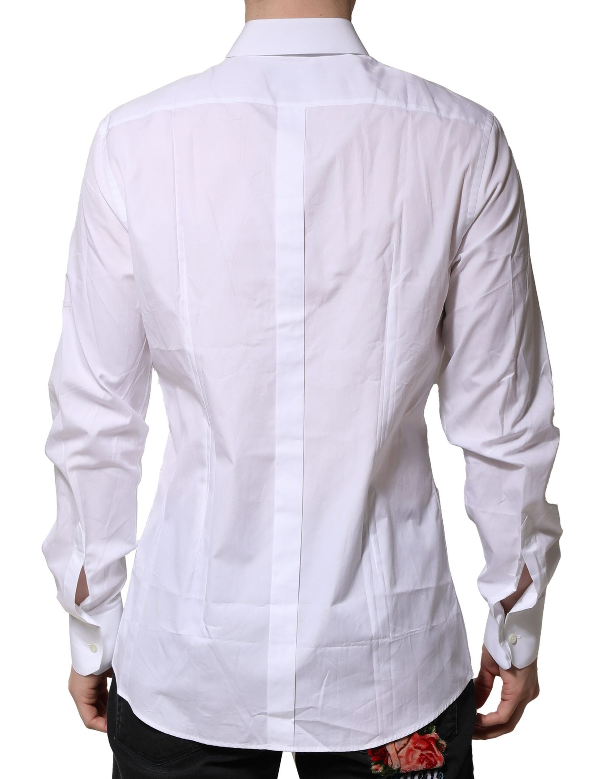 Cotton GOLD Long Sleeves Formal Men's Shirt (Pre-Owned) - Dolce & Gabbana - Modalova