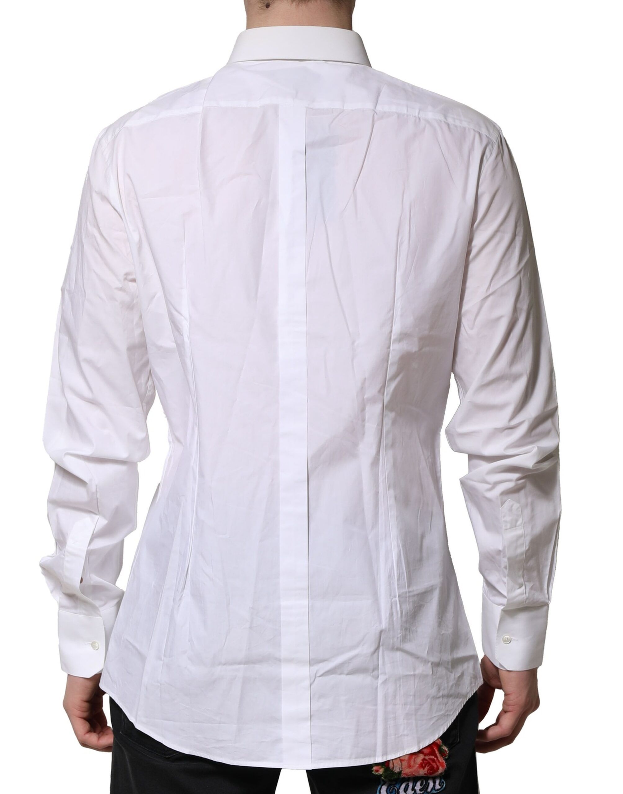 Cotton GOLD Long Sleeves Formal Men's Shirt (Pre-Owned) - Dolce & Gabbana - Modalova