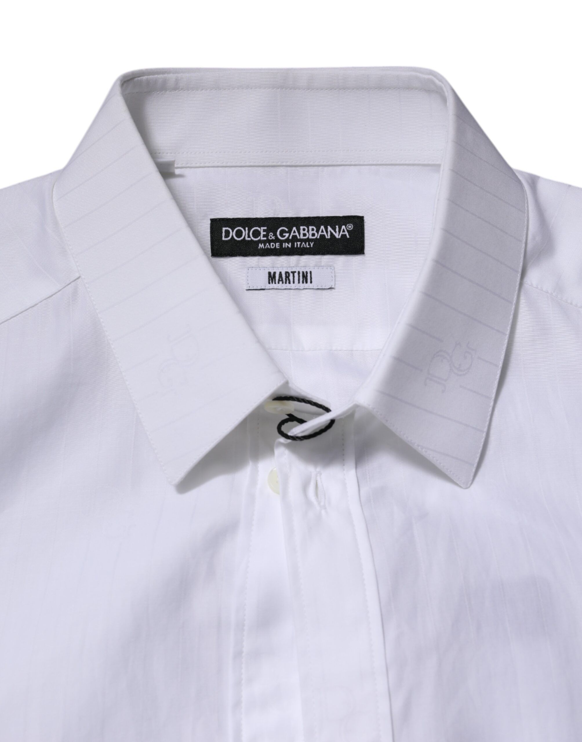 Cotton MARTINI Long Sleeve Formal Men's Shirt - Dolce & Gabbana - Modalova