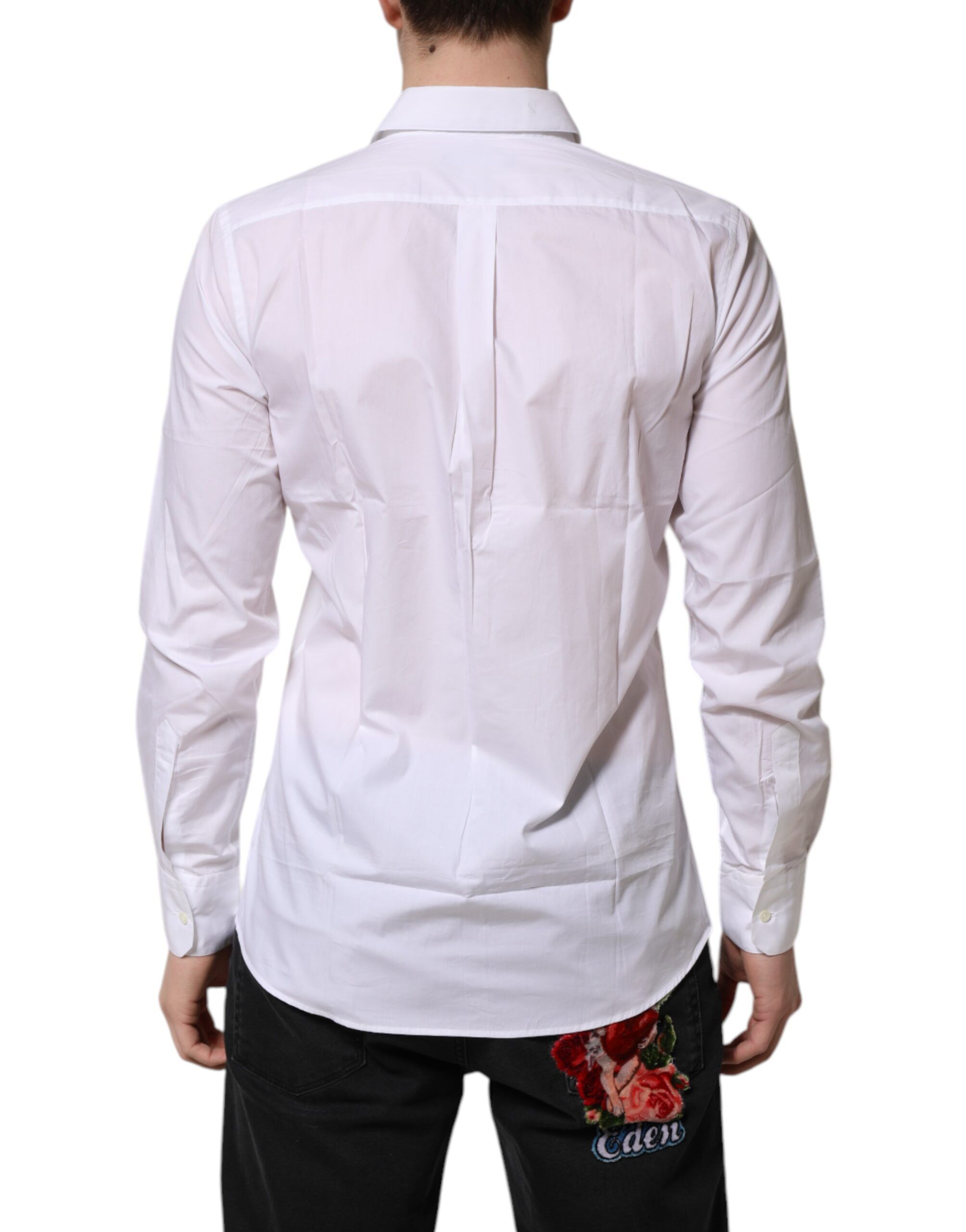 Collared Long Sleeves Dress Formal Men's Shirt (Pre-Owned) - Dolce & Gabbana - Modalova