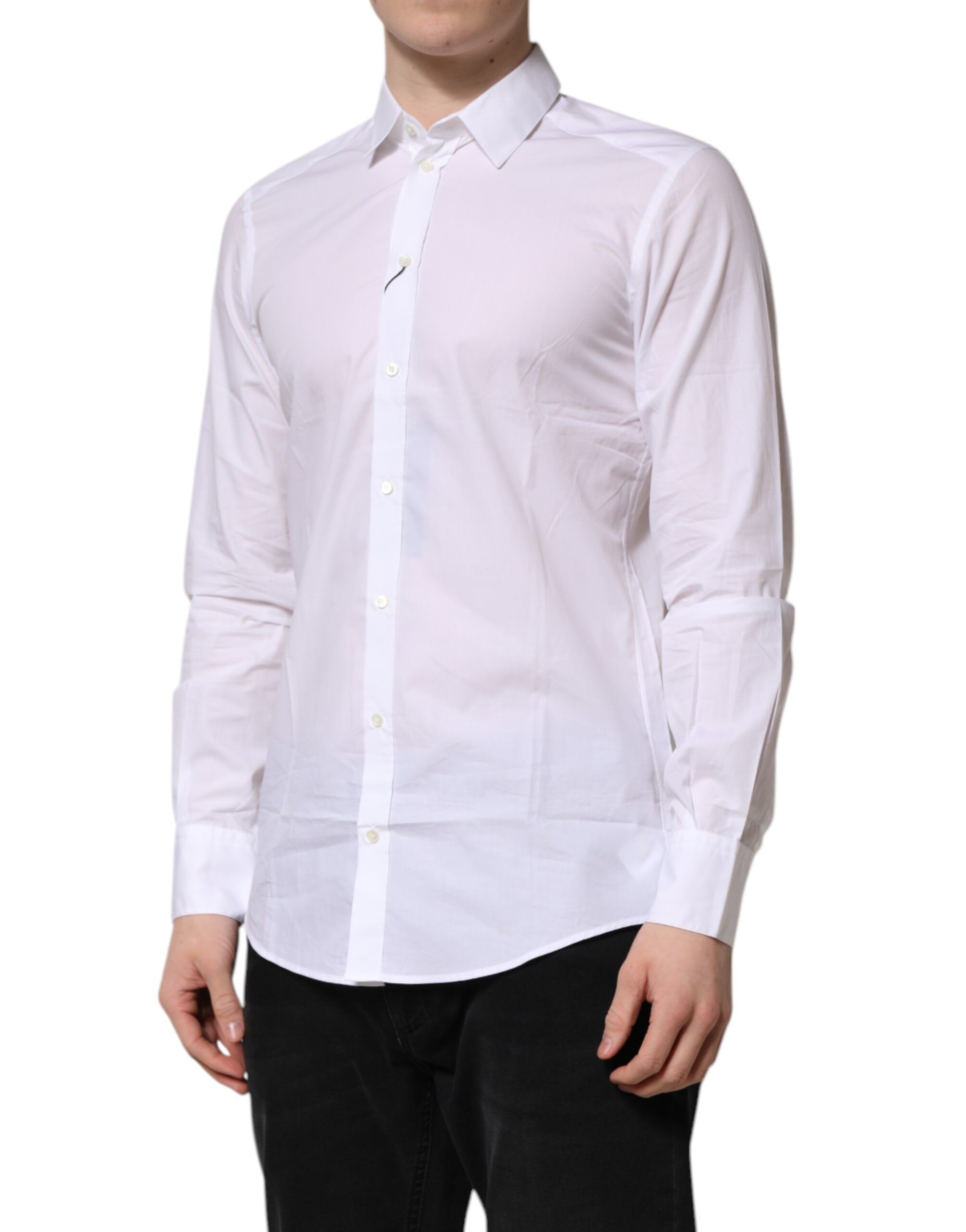 Collared Long Sleeves Dress Formal Men's Shirt (Pre-Owned) - Dolce & Gabbana - Modalova