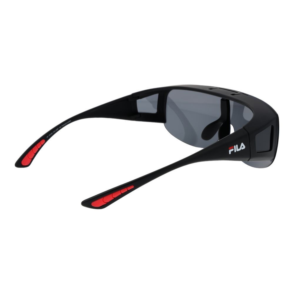 Fila Black Plastic Men's Sunglasses - Fila - Modalova