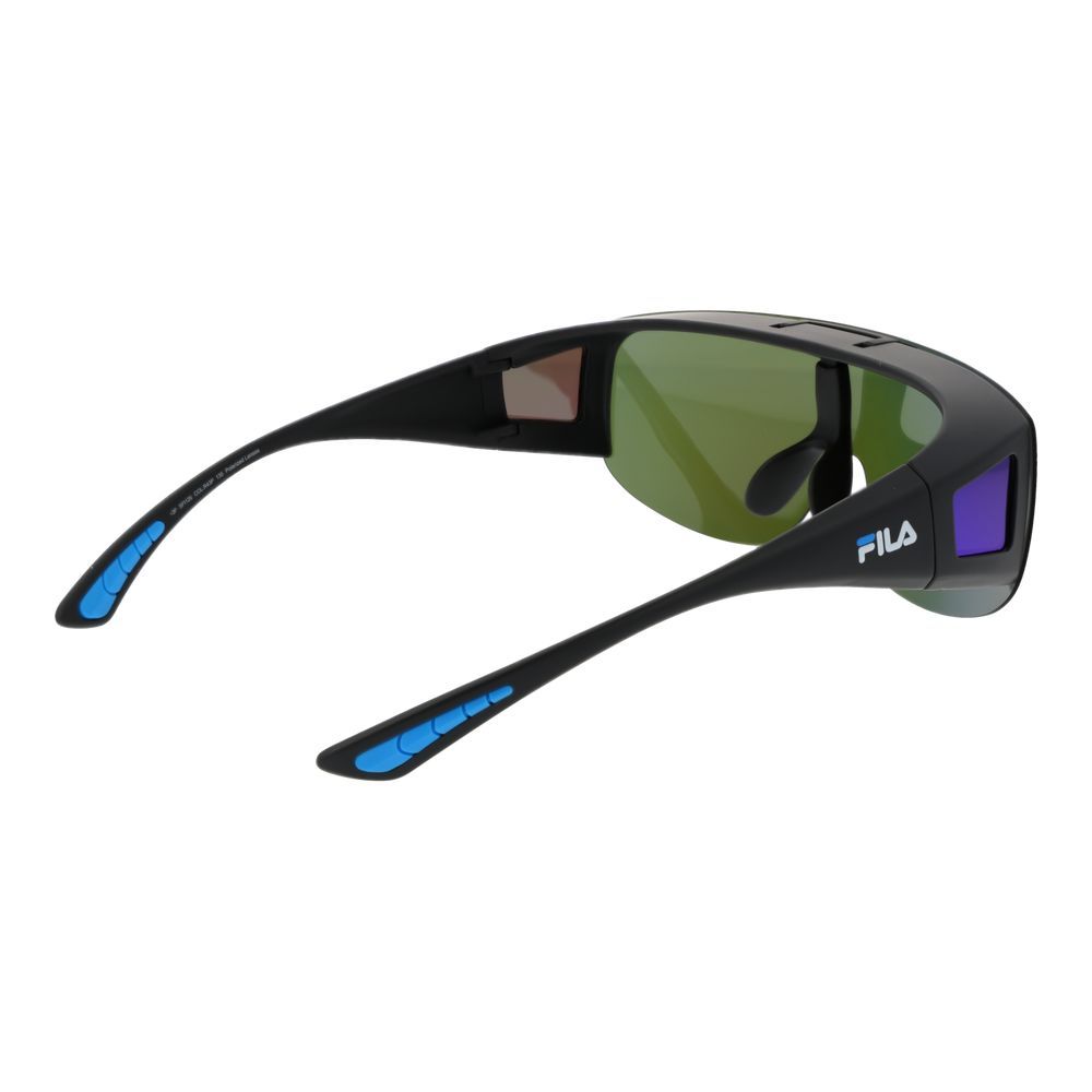 Fila Black Plastic Men's Sunglasses - Fila - Modalova