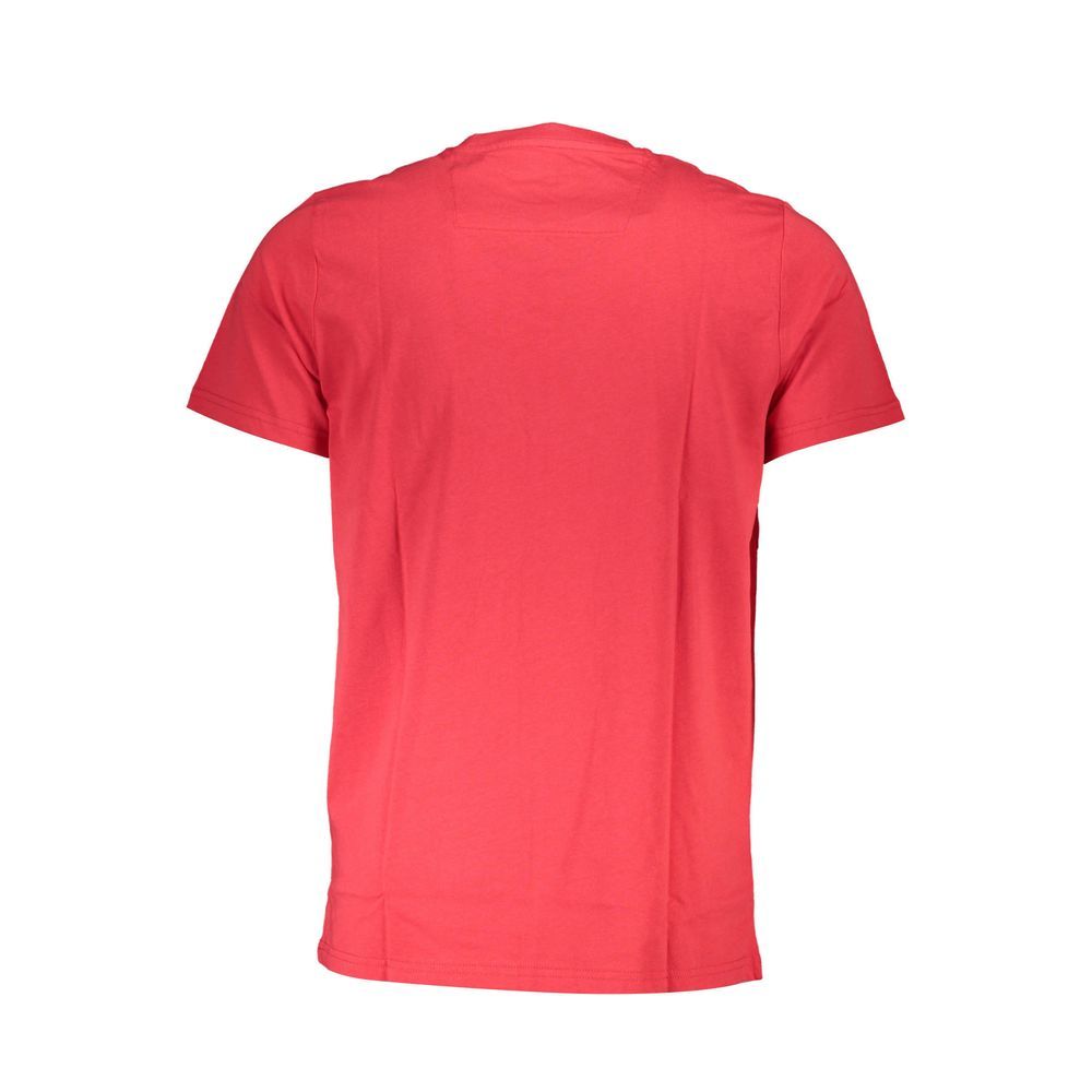 Rosso Cotton Men Men's T-Shirt - Cavalli Class - Modalova