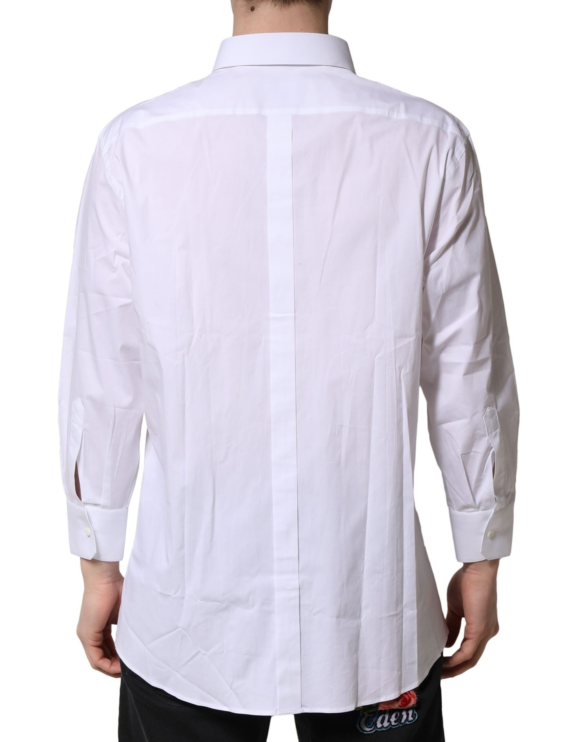 GOLD Long Sleeve Dress Men Formal Men's Shirt (Pre-Owned) - Dolce & Gabbana - Modalova