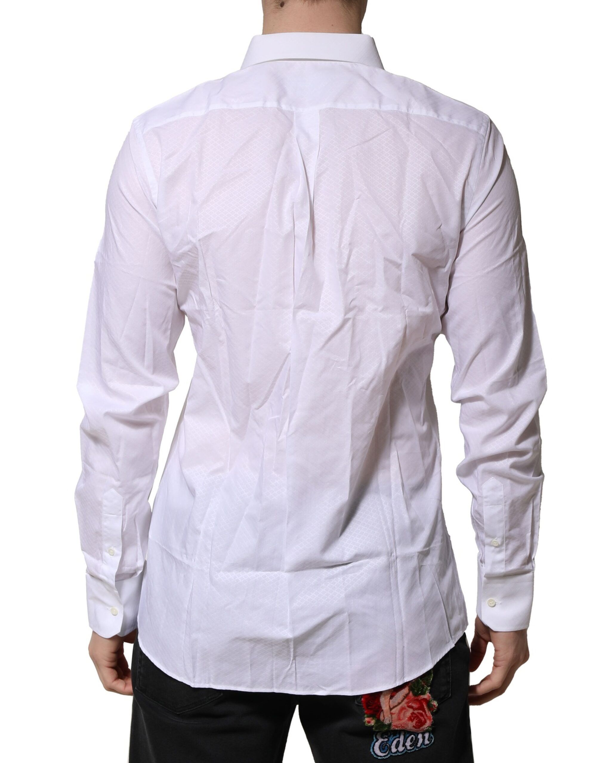 MARTINI Cotton Men Dress Formal Men's Shirt (Pre-Owned) - Dolce & Gabbana - Modalova