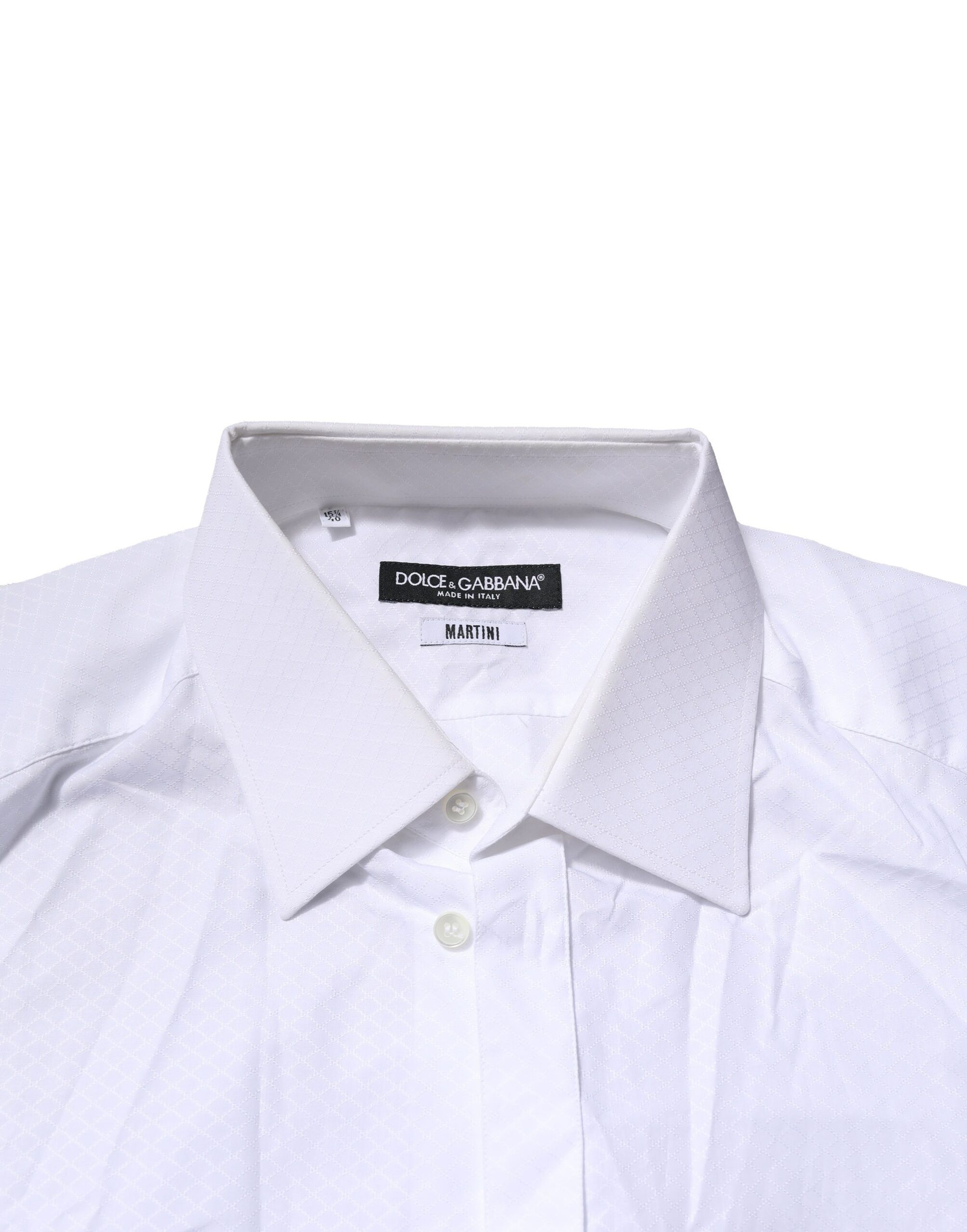 MARTINI Cotton Men Dress Formal Men's Shirt (Pre-Owned) - Dolce & Gabbana - Modalova