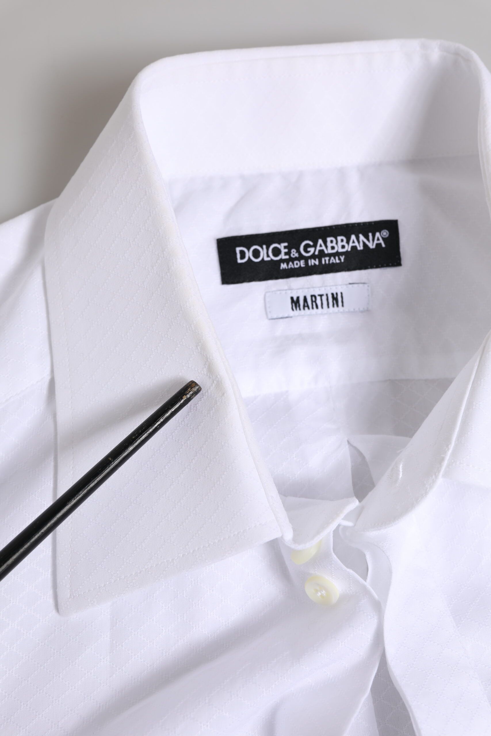 MARTINI Cotton Men Dress Formal Men's Shirt (Pre-Owned) - Dolce & Gabbana - Modalova