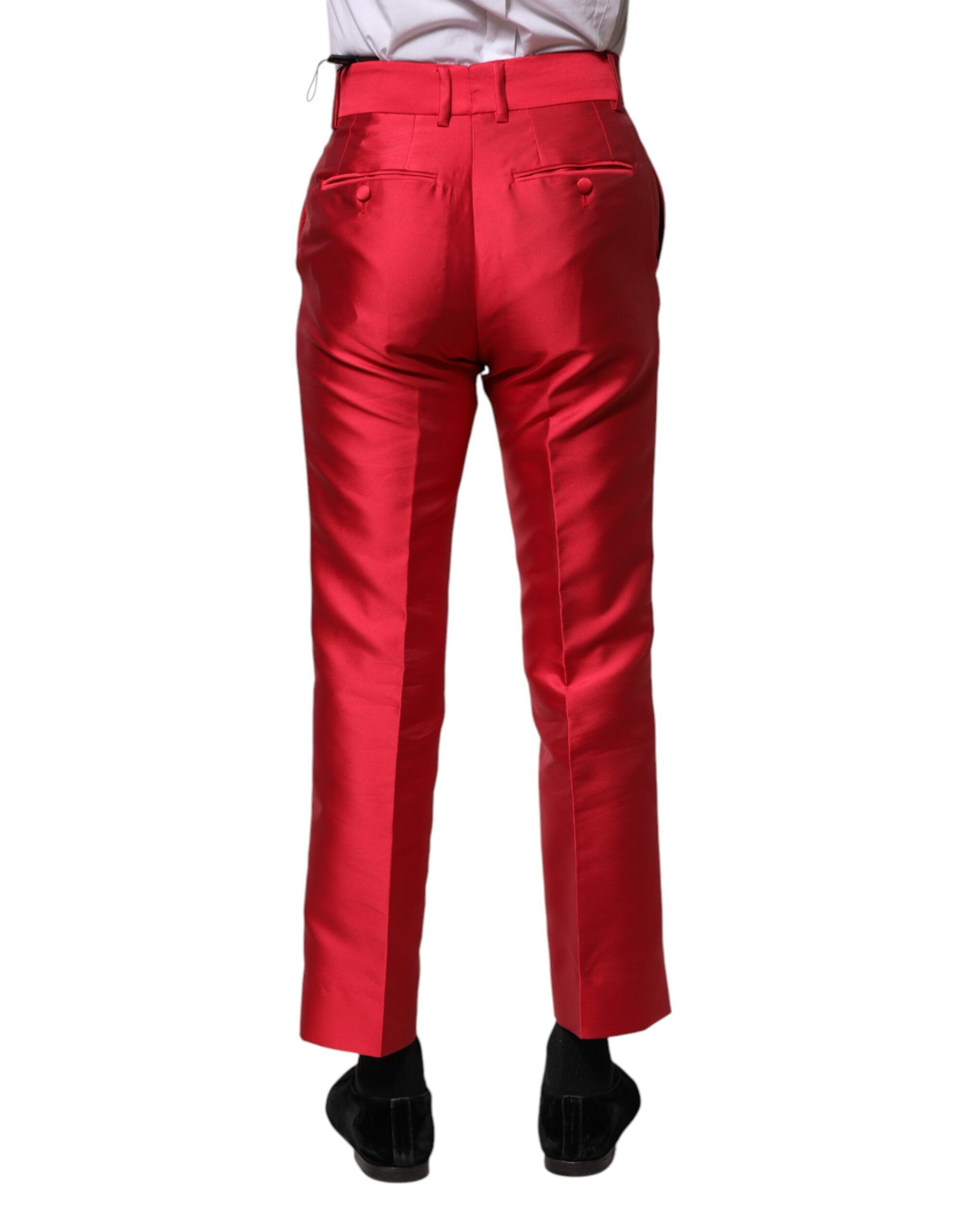 Polyester Cropped Dress Men's Pants - Dolce & Gabbana - Modalova