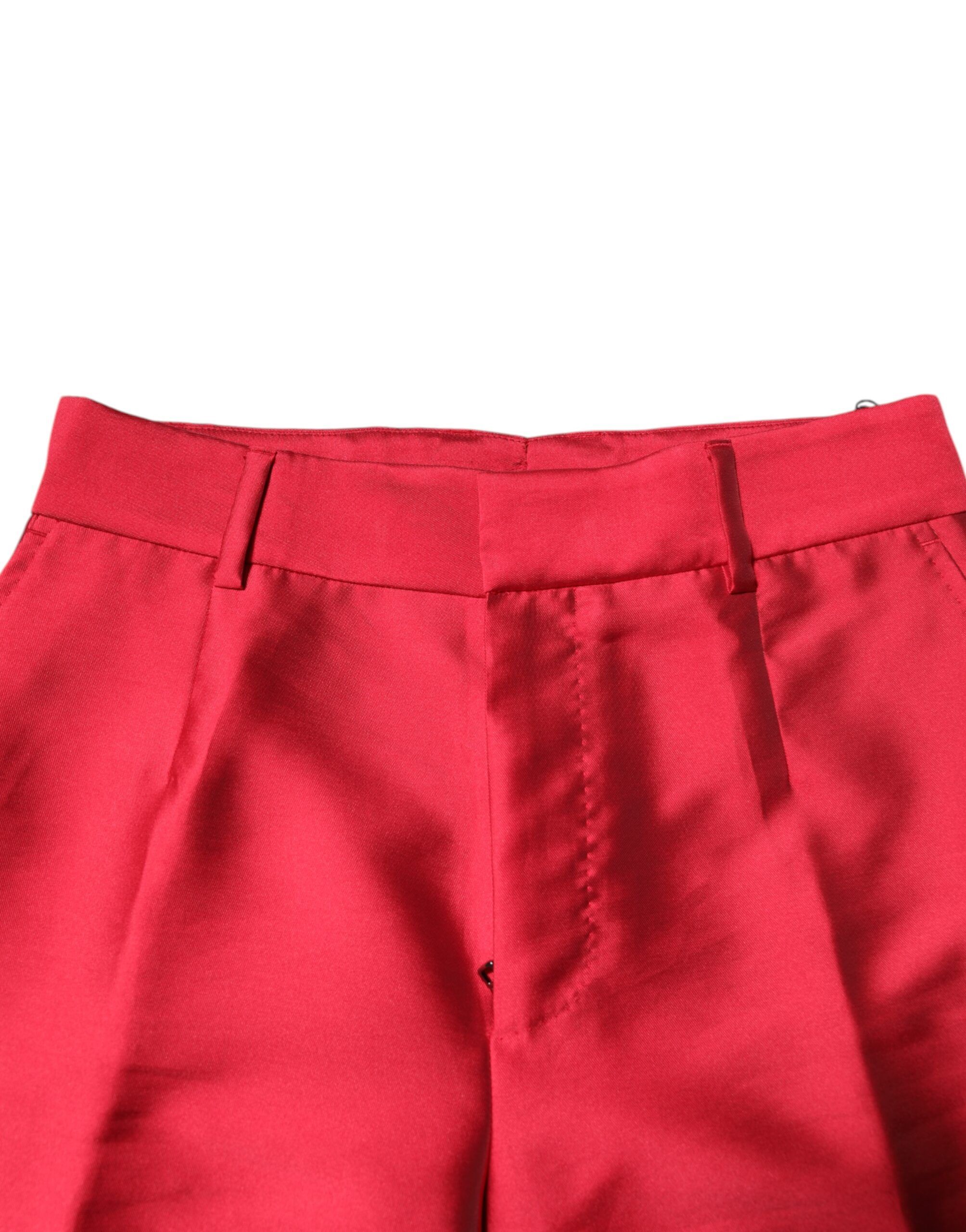 Polyester Cropped Dress Men's Pants - Dolce & Gabbana - Modalova