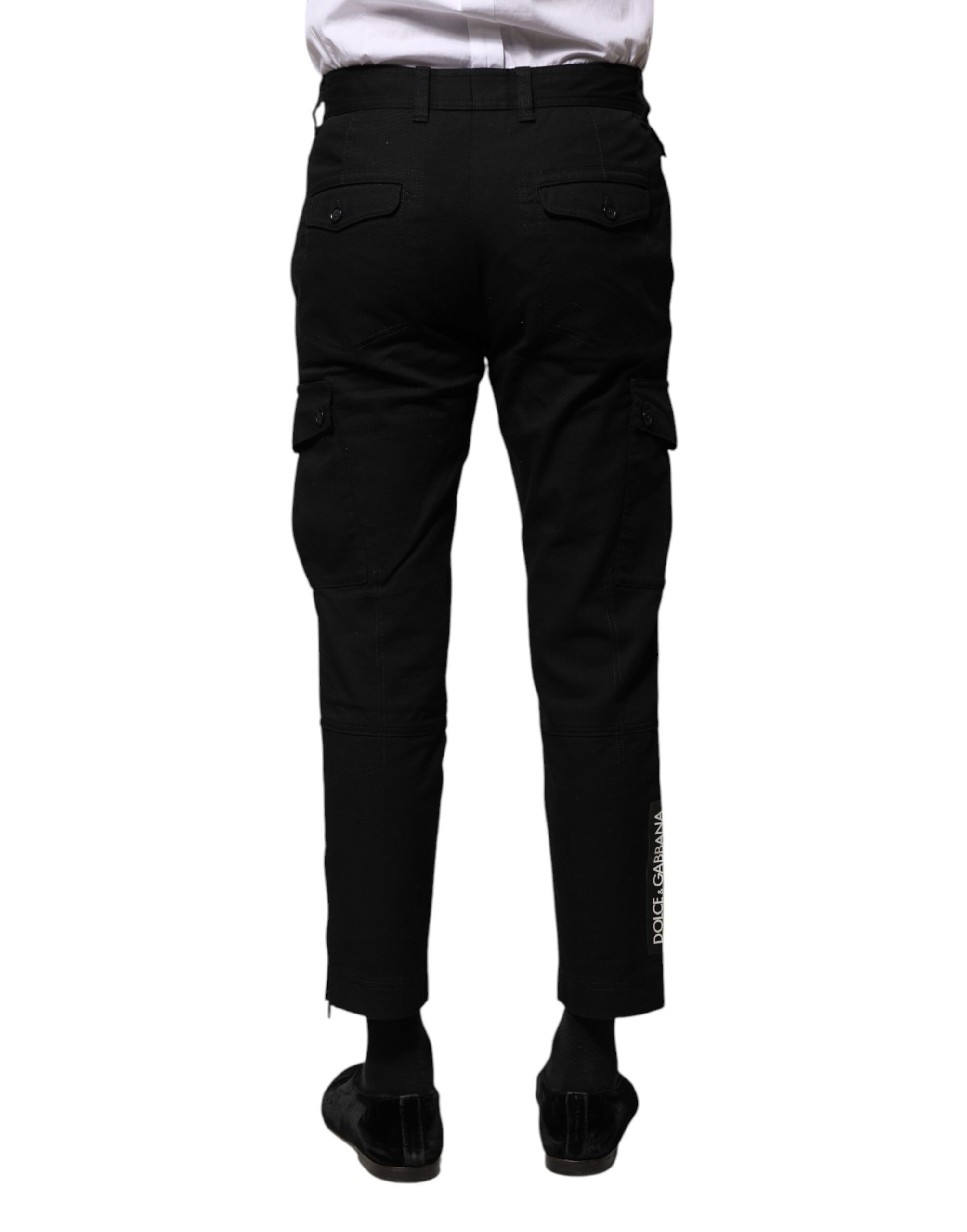 Cotton Formal Men Cropped Men's Pants (Pre-Owned) - Dolce & Gabbana - Modalova