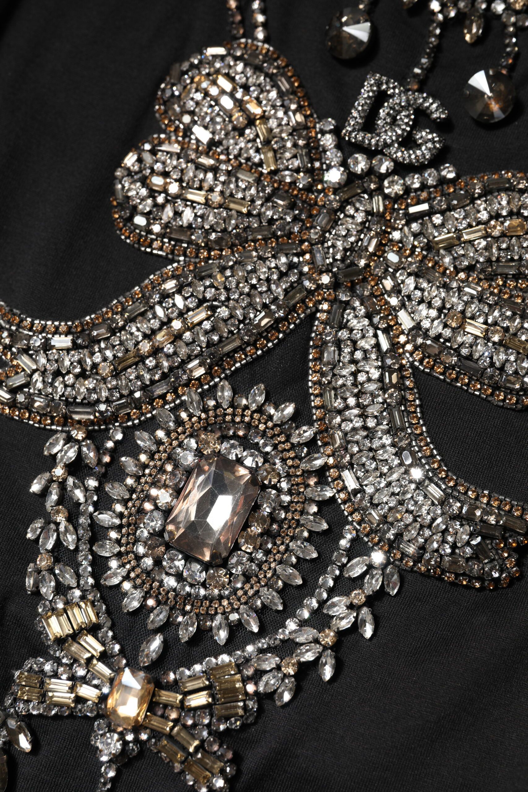 Cotton Rhinestone Embellished Tank Women's Top - Dolce & Gabbana - Modalova