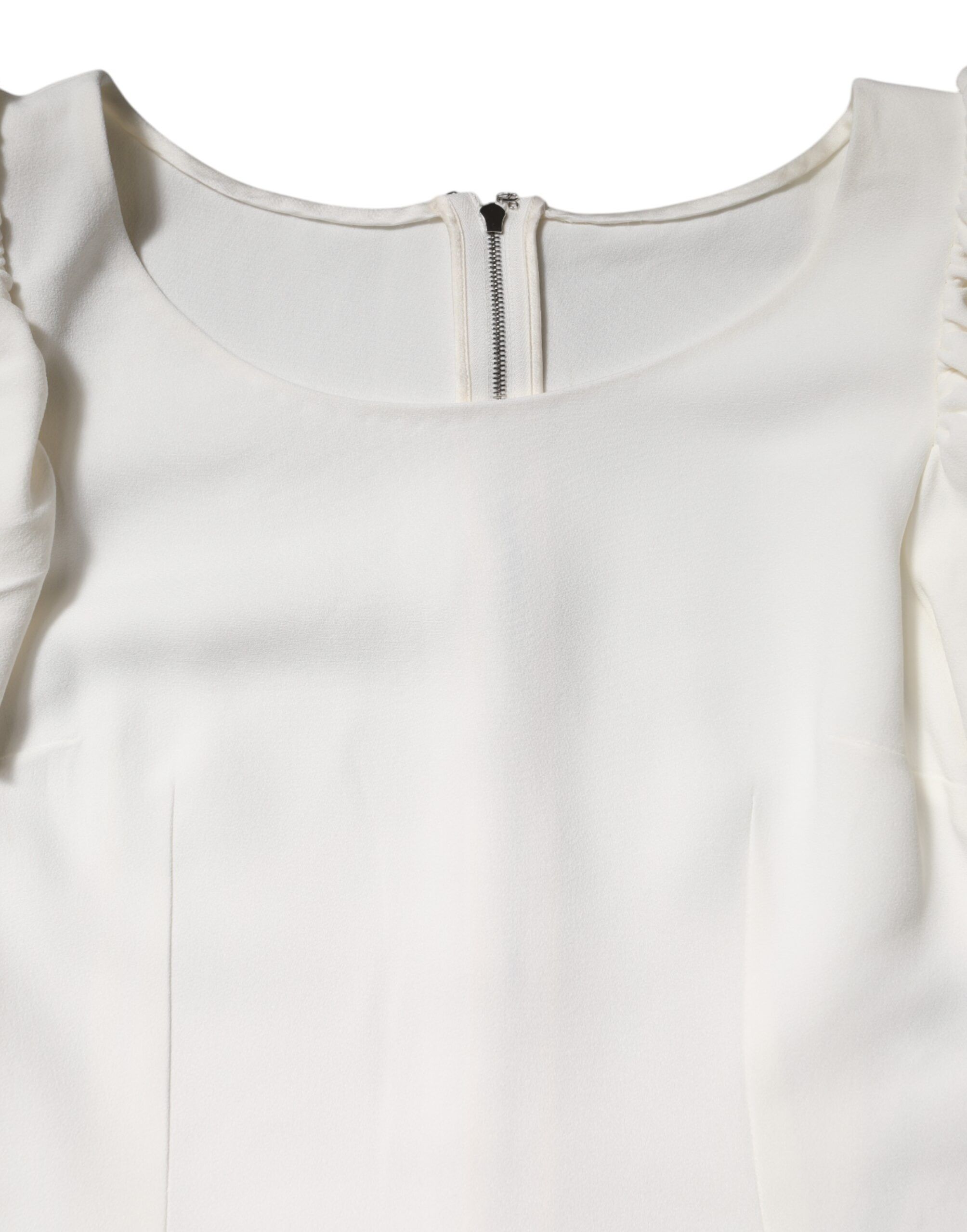 Viscose Round Neck Short Sleeves Women's Top - Dolce & Gabbana - Modalova