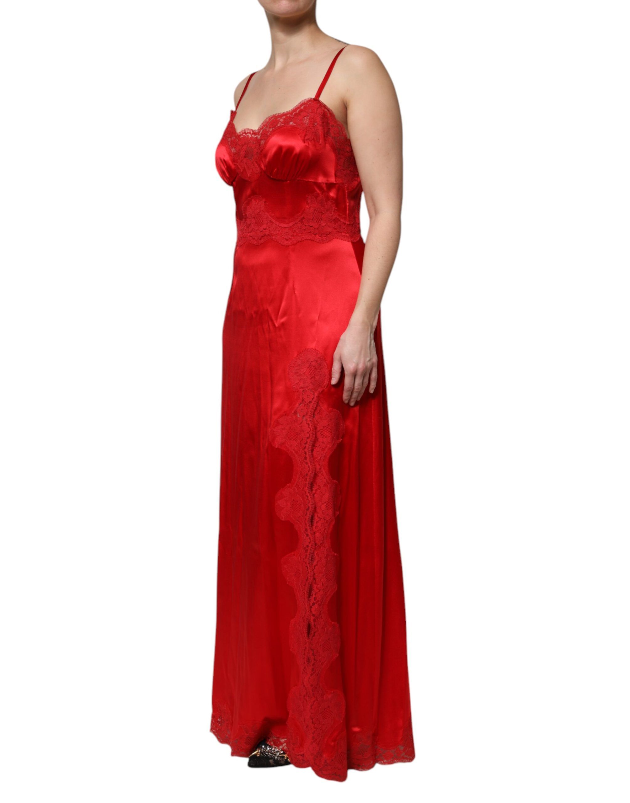 Silk Sleeveless Maxi Long Women's Dress - Dolce & Gabbana - Modalova