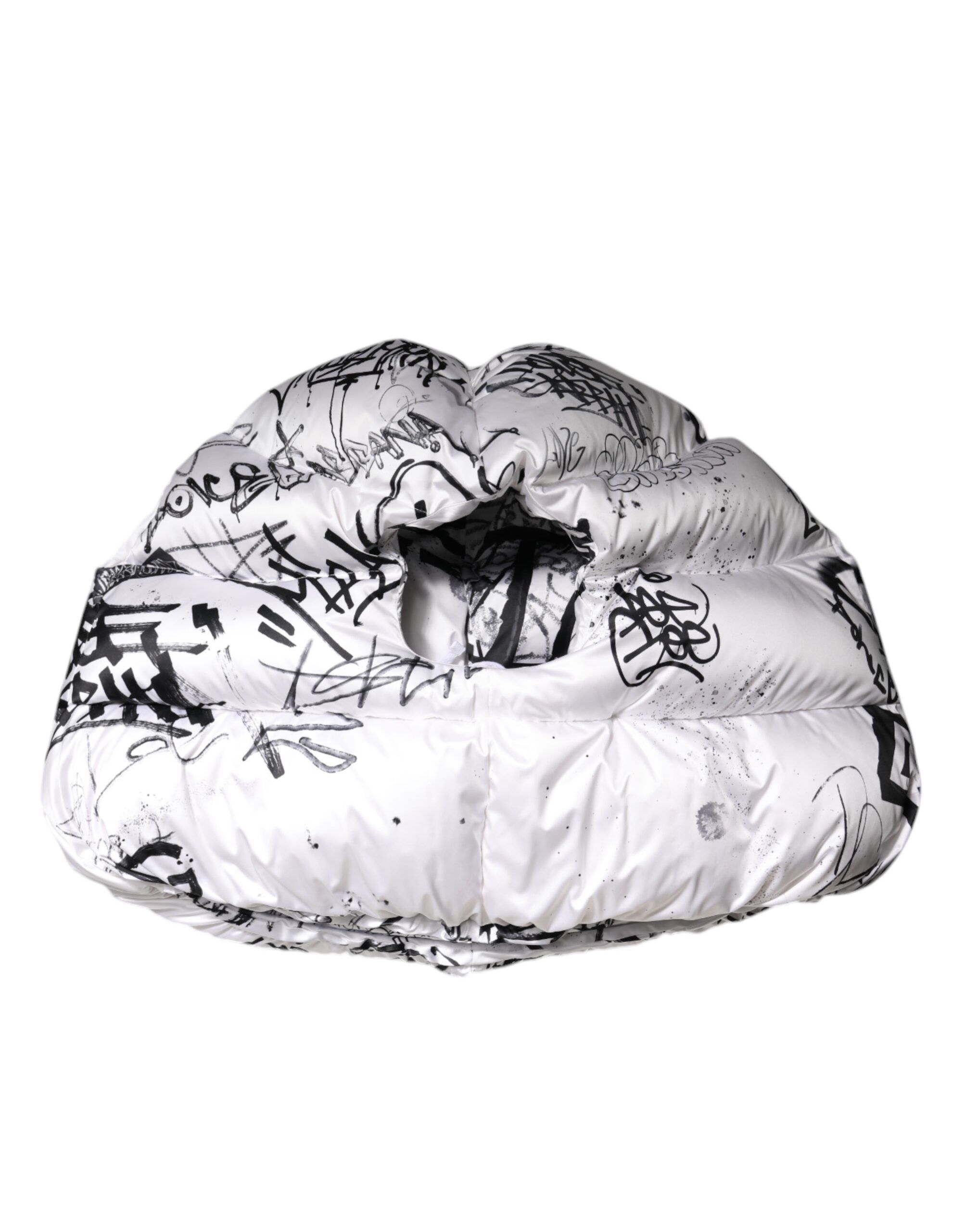 Polyester Printed Hood Quilted Women's Hat - Dolce & Gabbana - Modalova