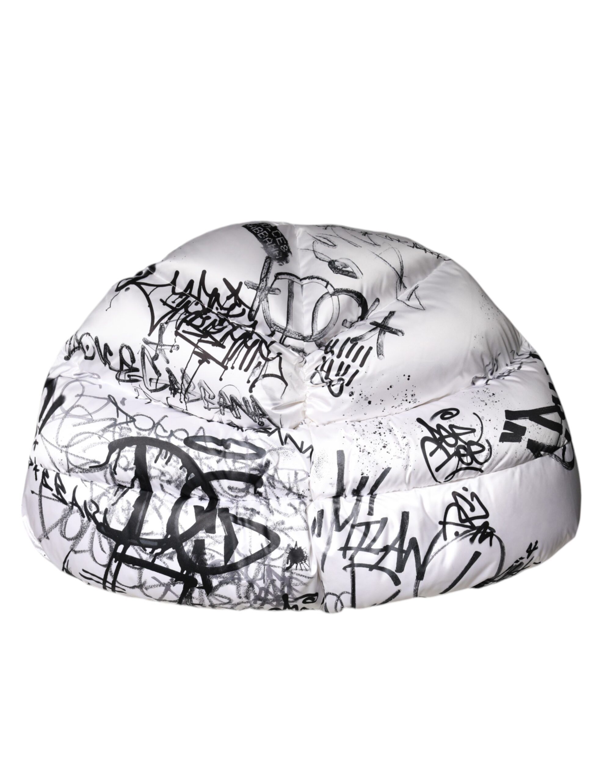 Polyester Printed Hood Quilted Women's Hat - Dolce & Gabbana - Modalova