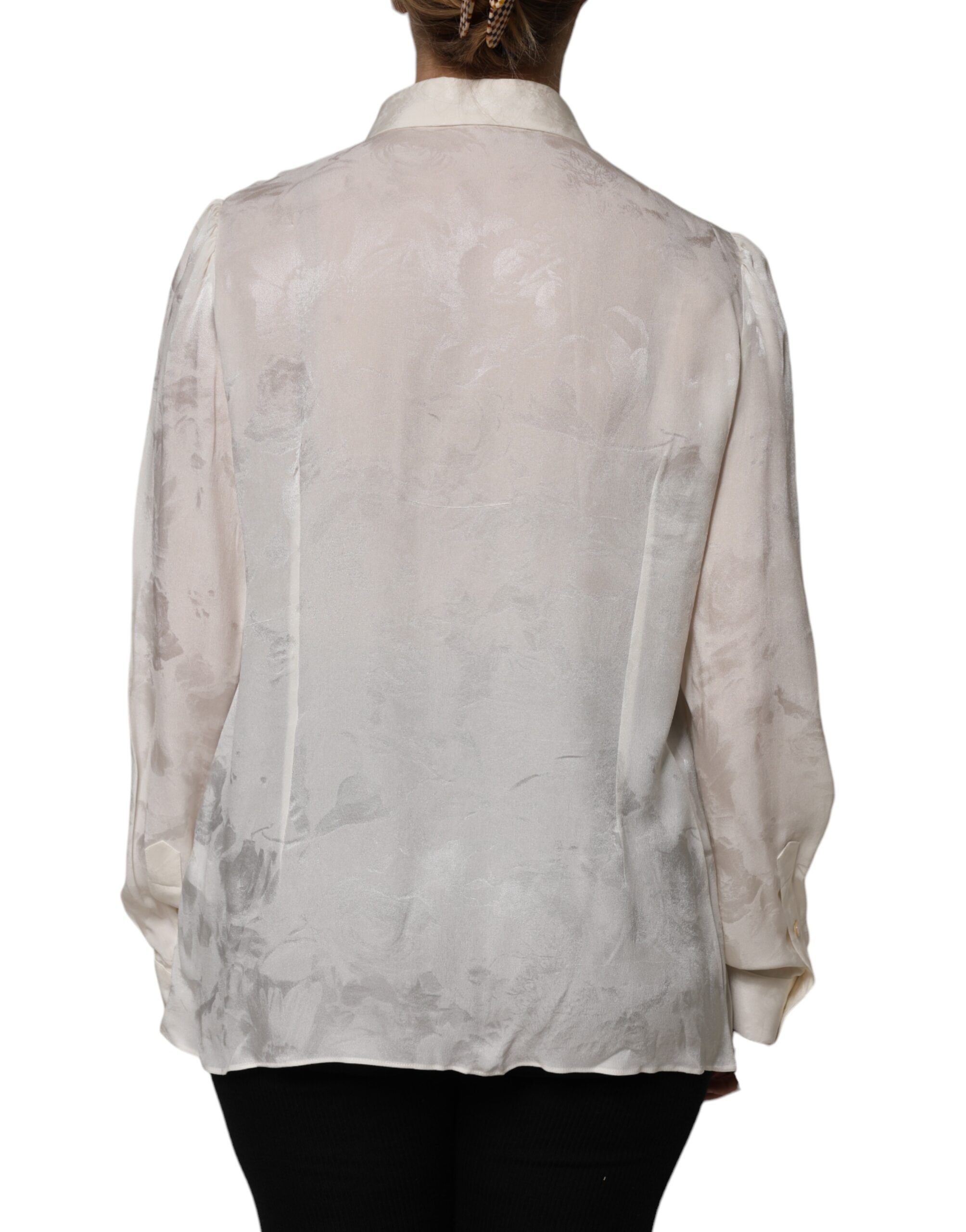 Button Down Long Sleeves Blouse Women's Top (Pre-Owned) - Dolce & Gabbana - Modalova