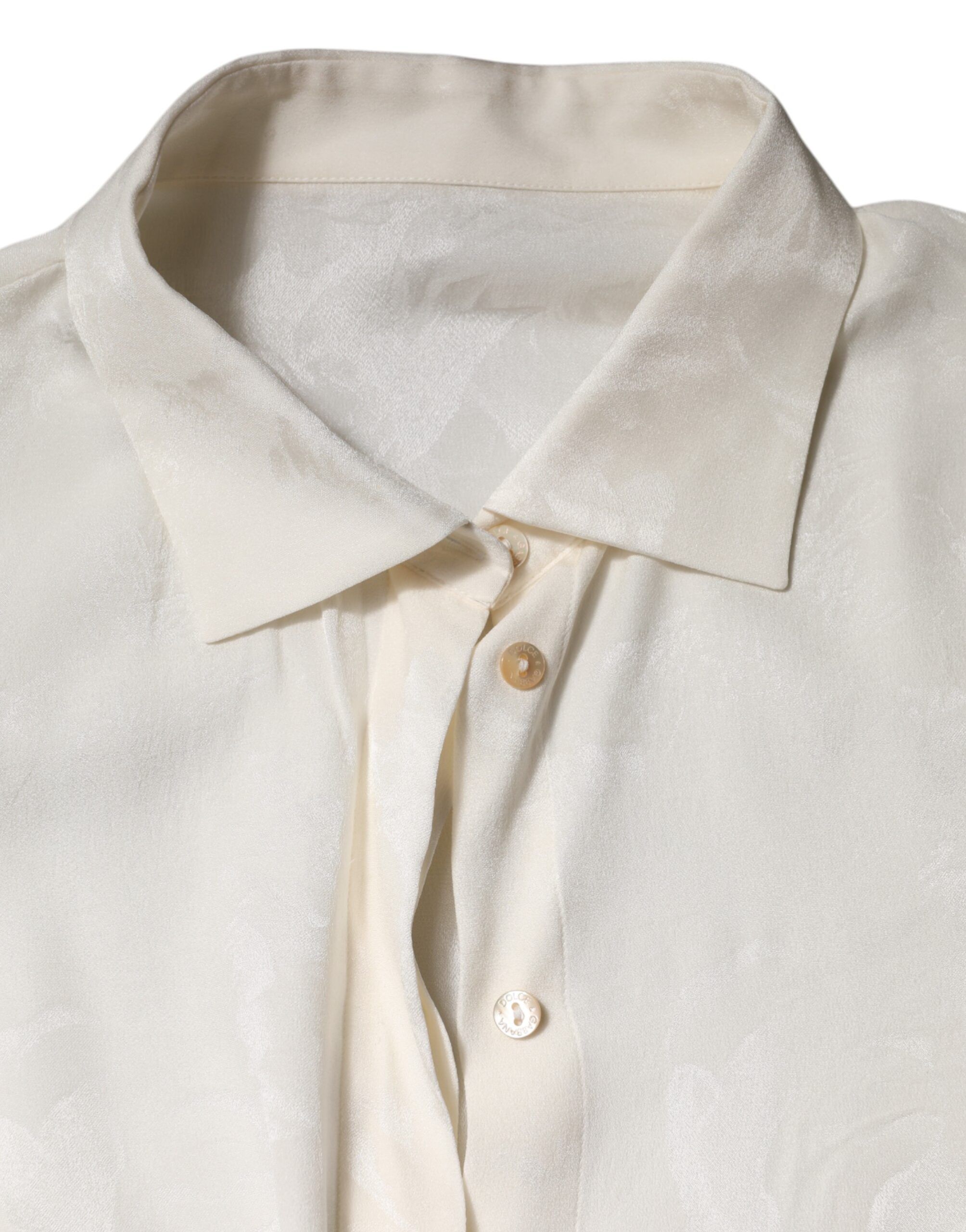 Button Down Long Sleeves Blouse Women's Top (Pre-Owned) - Dolce & Gabbana - Modalova