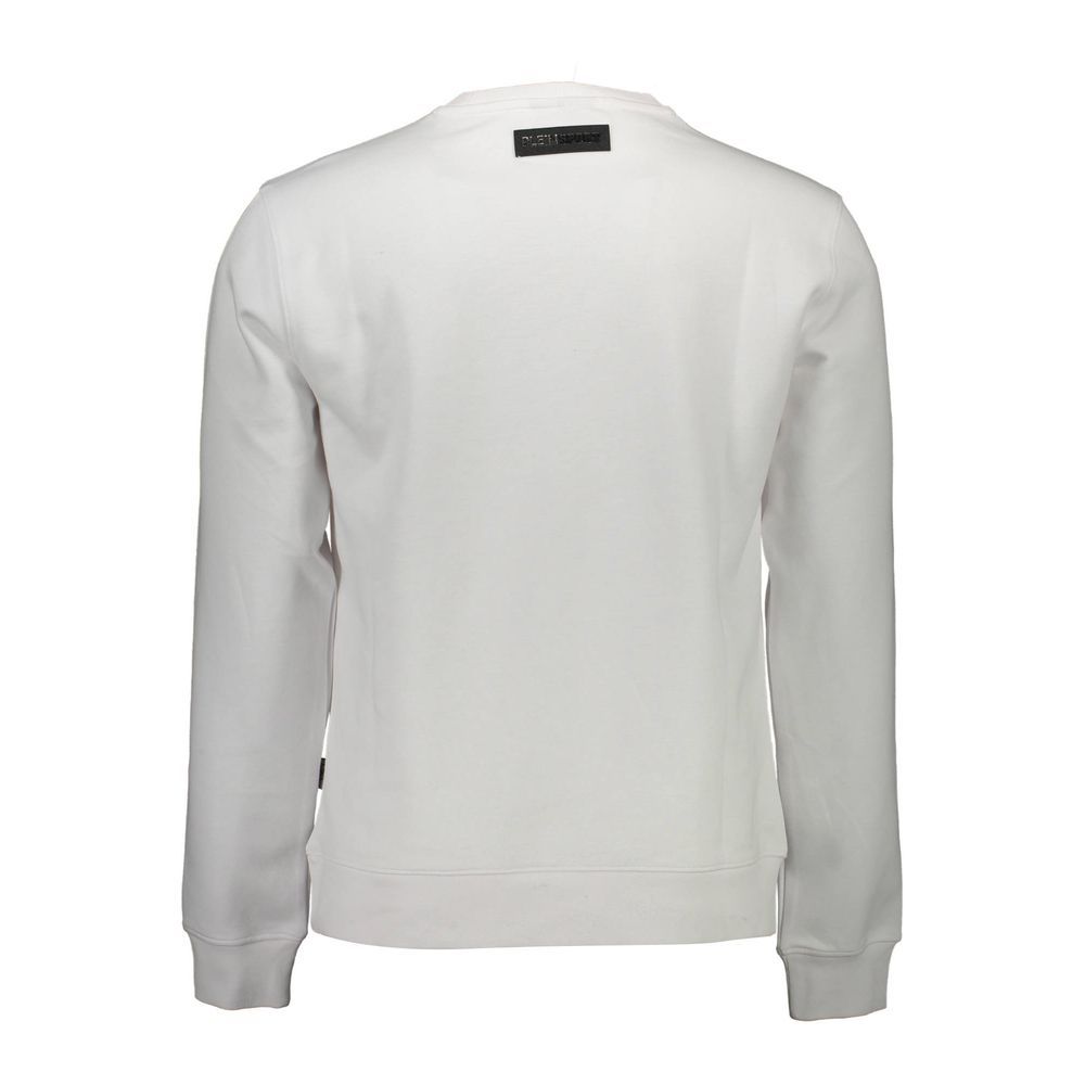 Bianco Cotton Mens Men's Sweatshirt - Plein Sport - Modalova