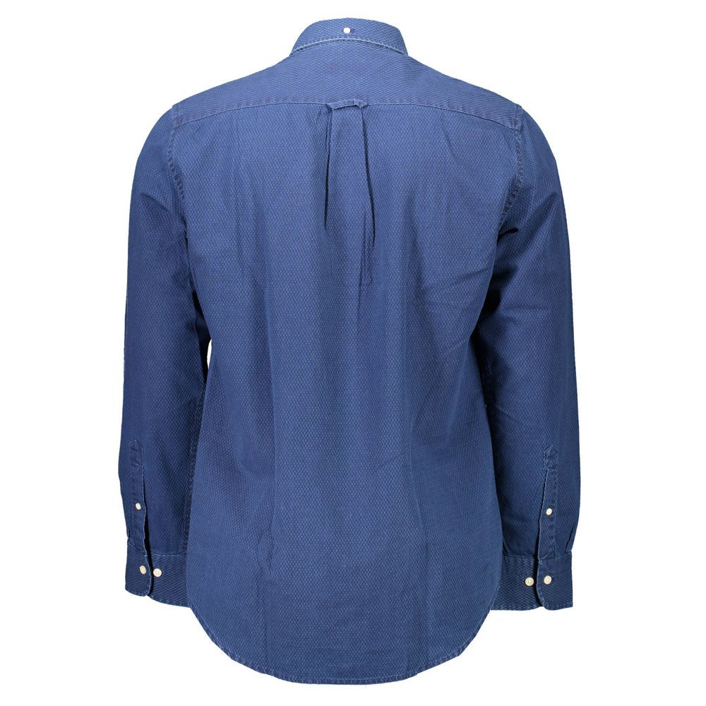 Gant Blu Cotton Men's Men's Shirt - Gant - Modalova
