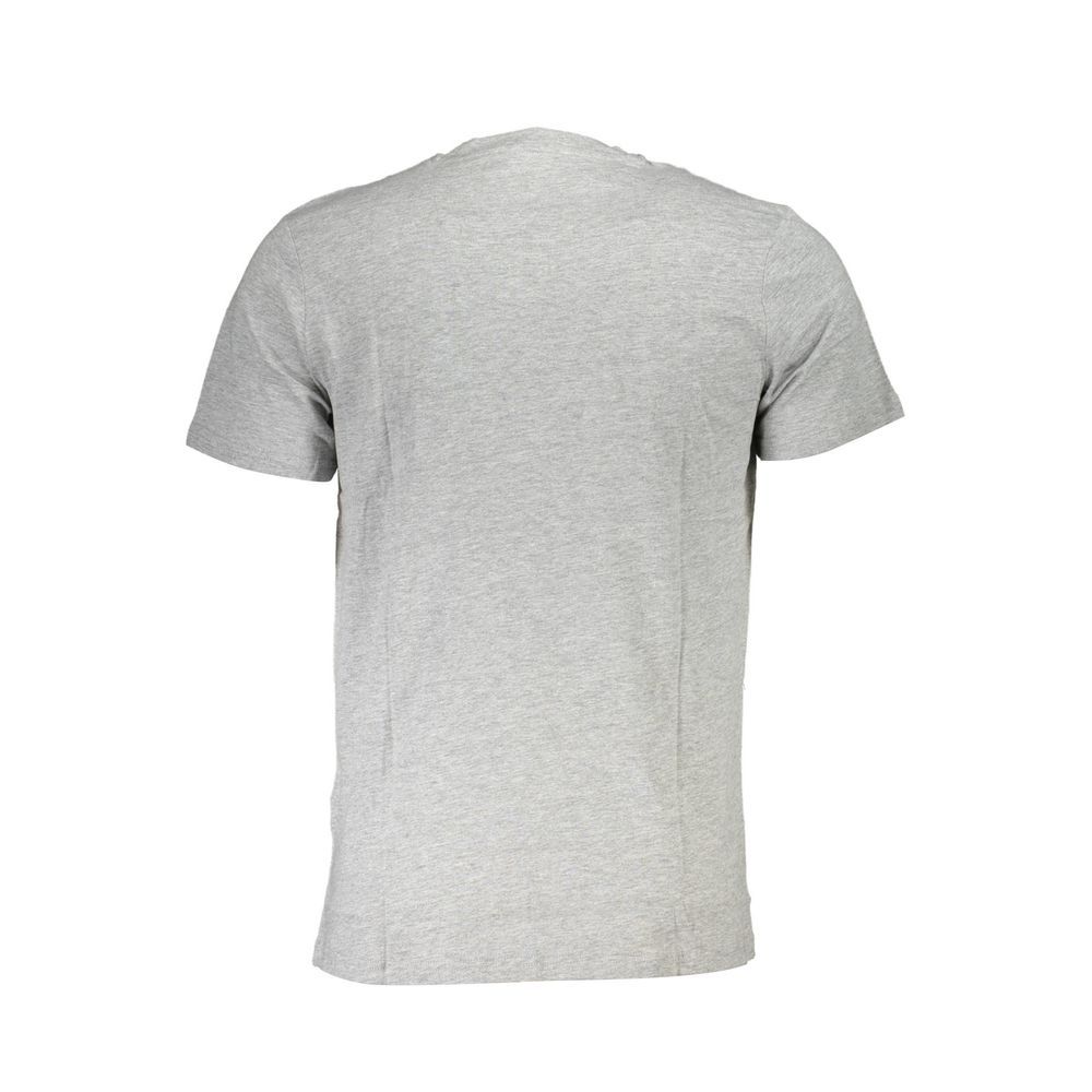 Grigio Cotton Men's Men's T-Shirt - Cavalli Class - Modalova