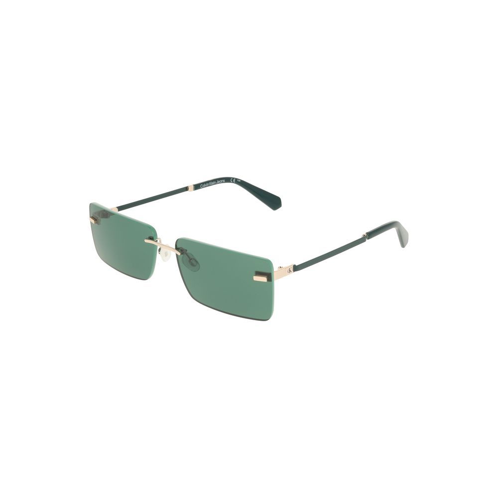 Verde Metallo Women Women's Sunglasses - Calvin Klein - Modalova