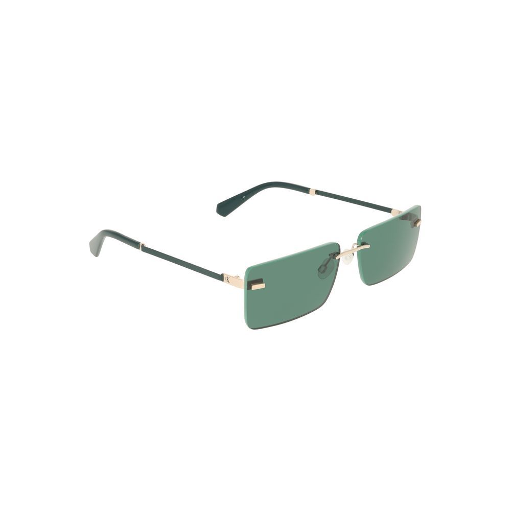 Verde Metallo Women Women's Sunglasses - Calvin Klein - Modalova
